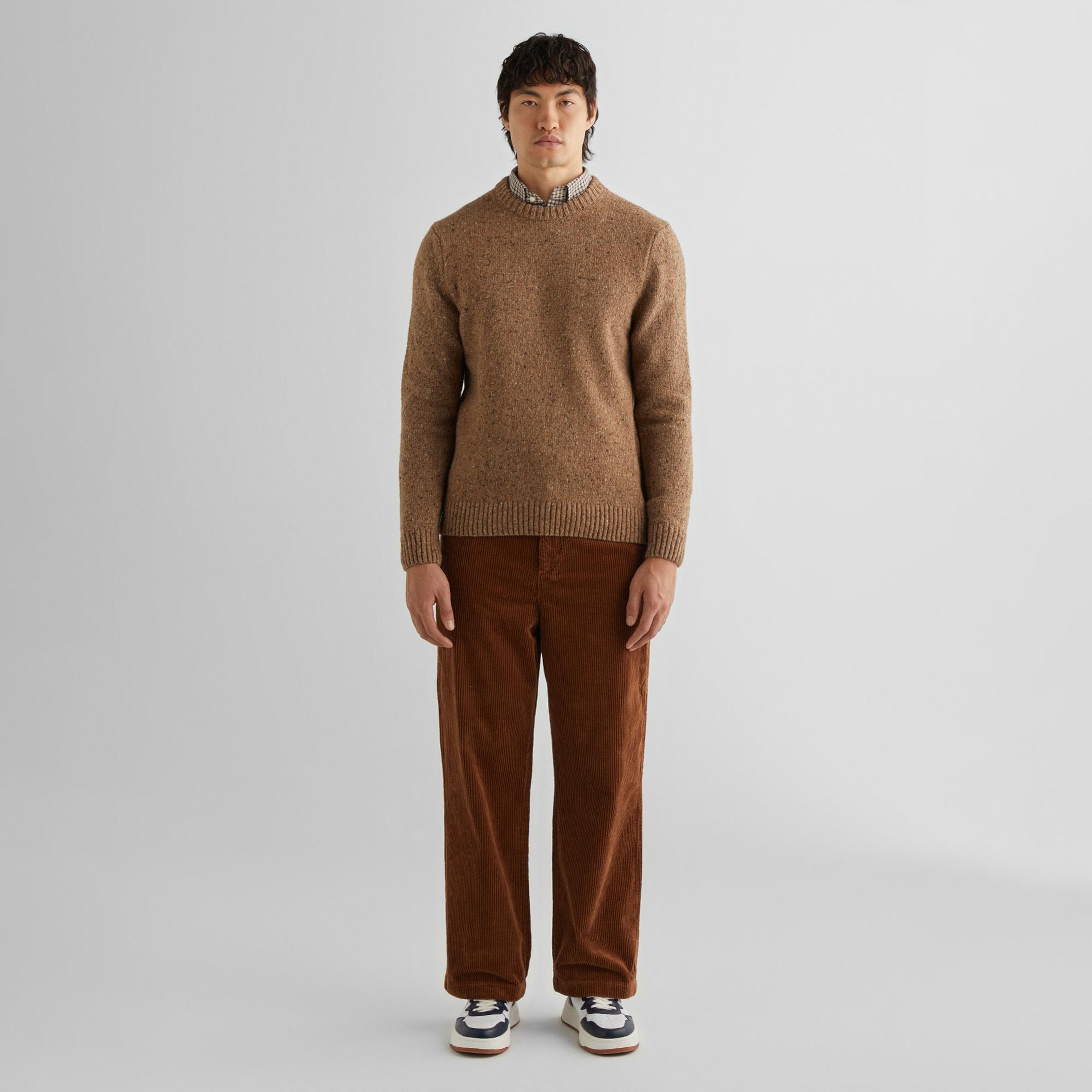GANT Erkek Kahverengi Relaxed Fit Pantolon