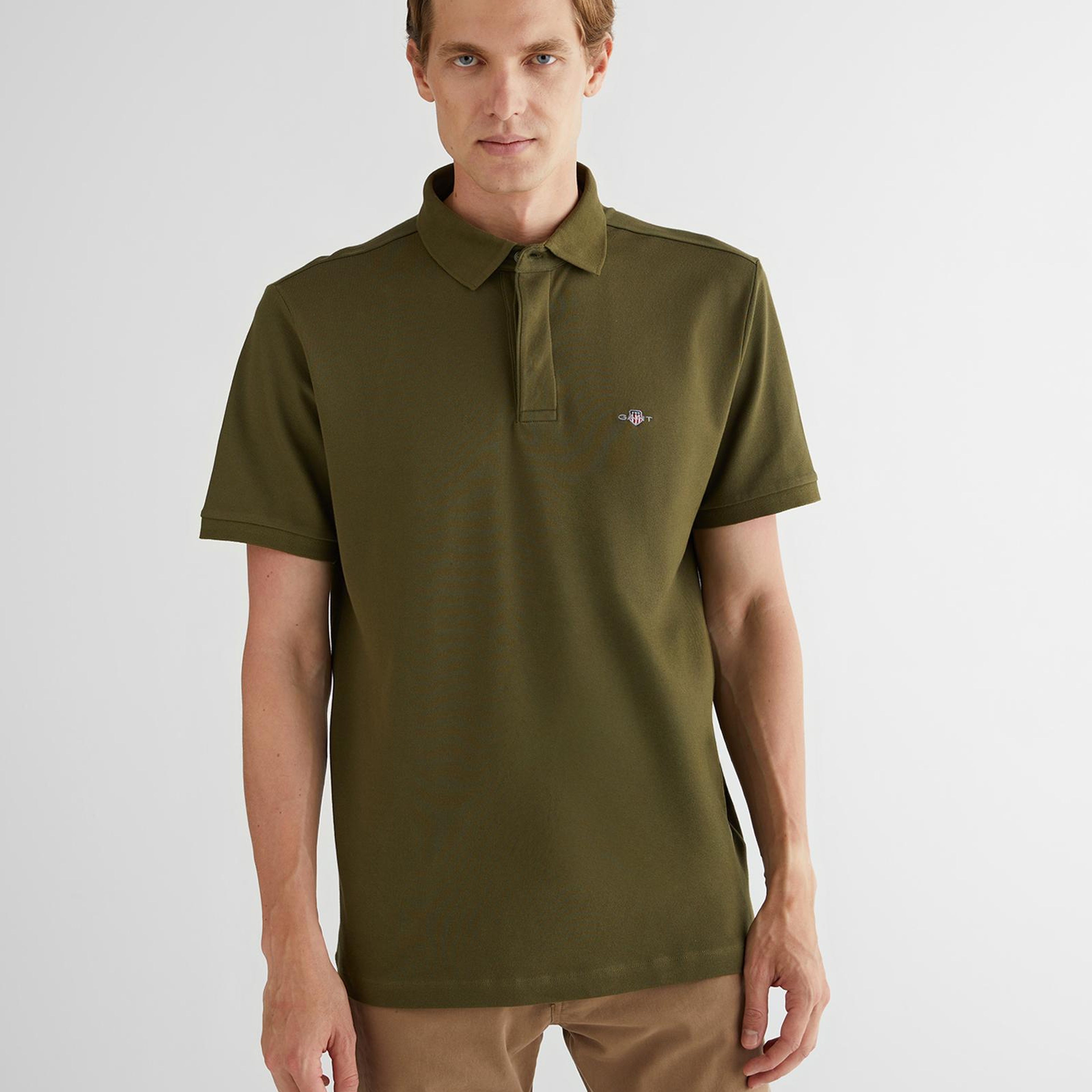 GANT Erkek Yeşil Polo