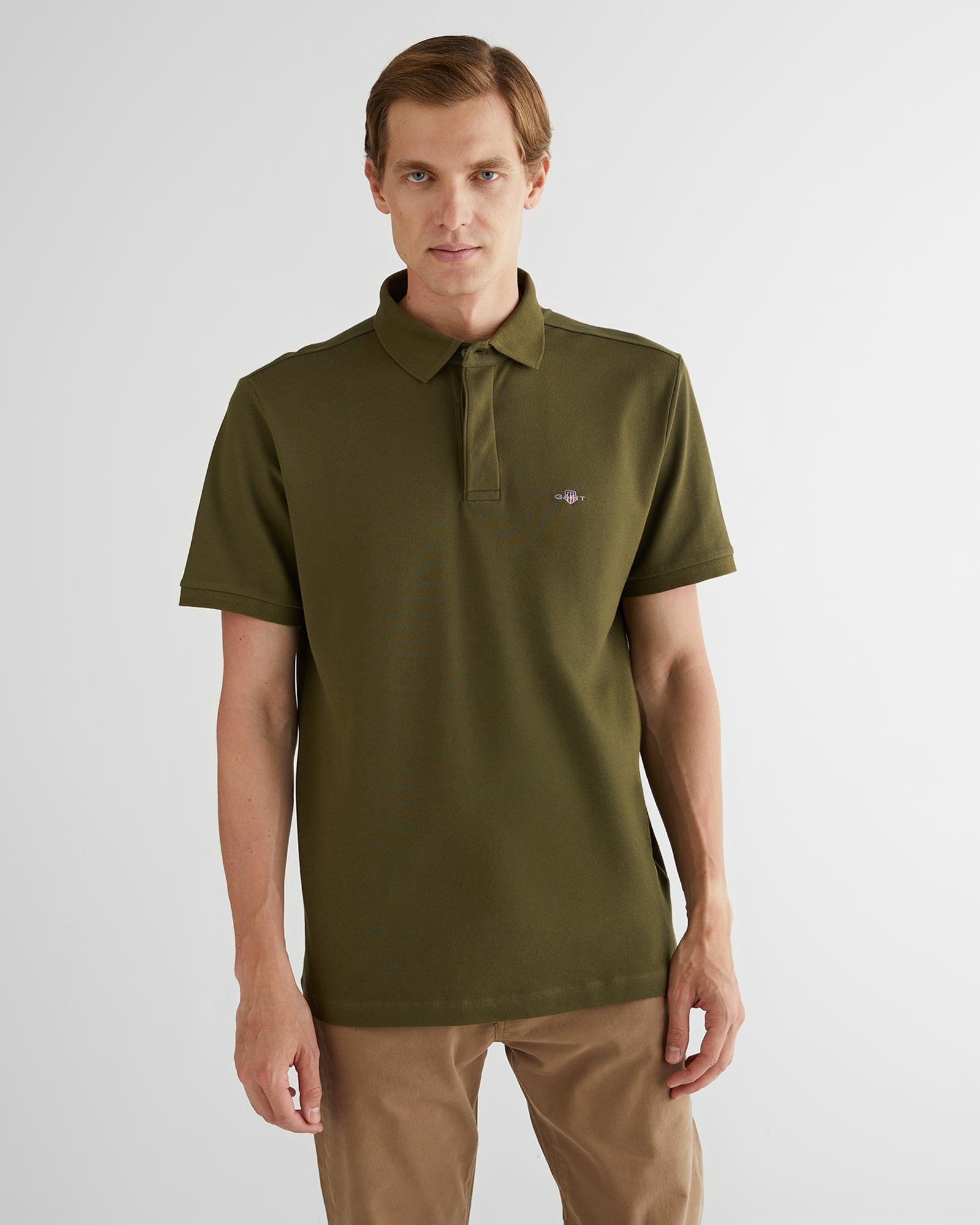 GANT Erkek Yeşil Polo