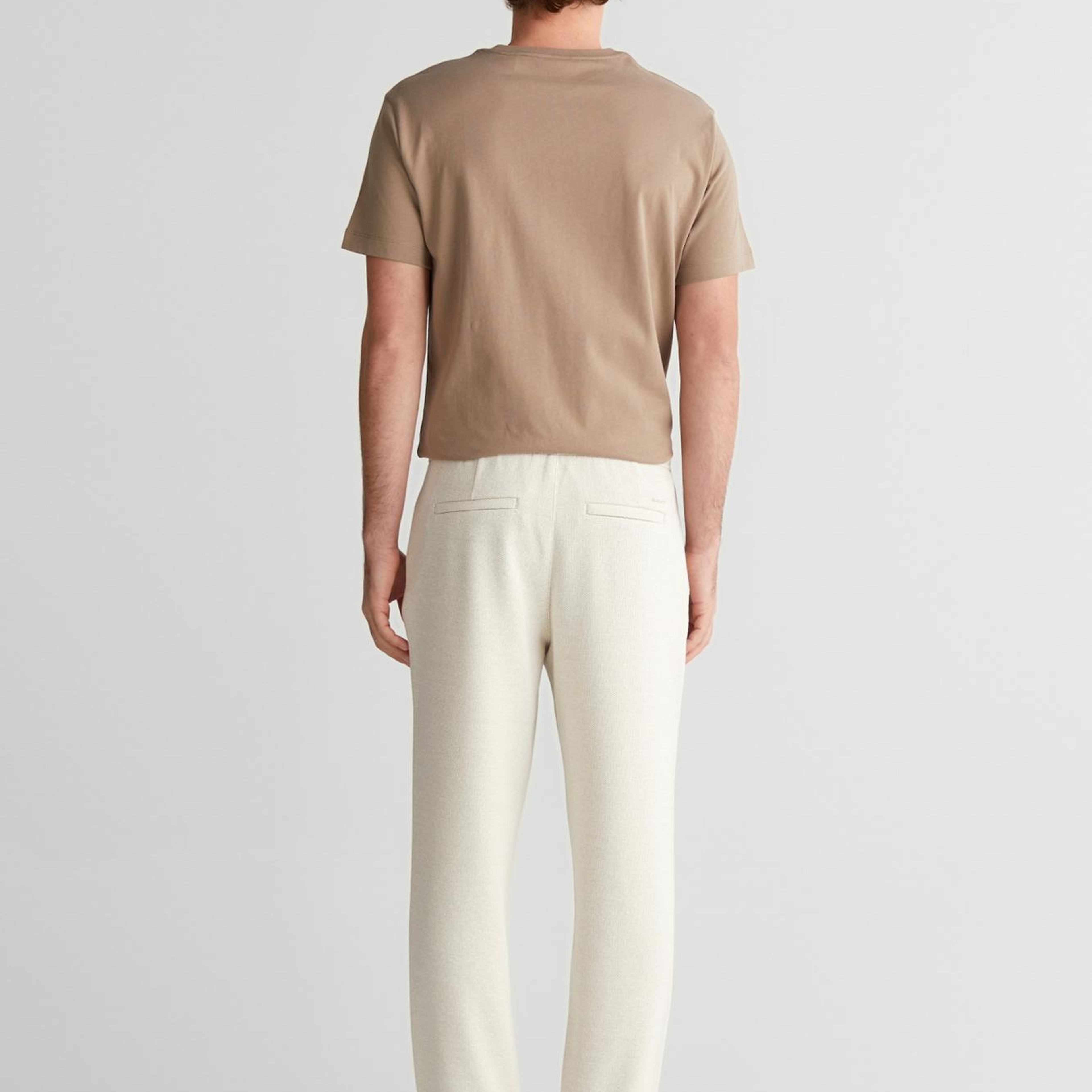 GANT Erkek Krem Regular Fit Jogger Pantolon