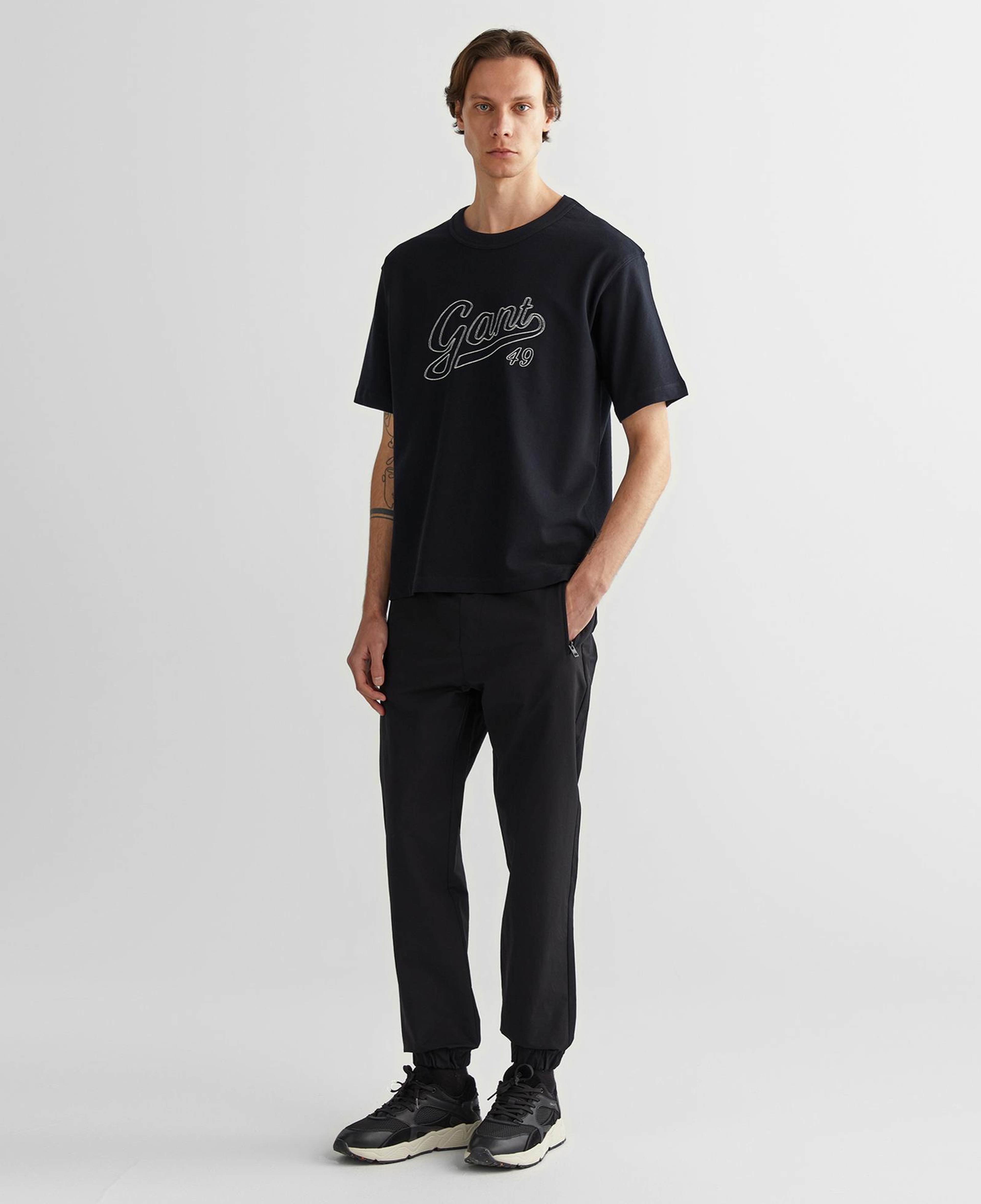 GANT Erkek Siyah Regular Fit Jogger Pantolon