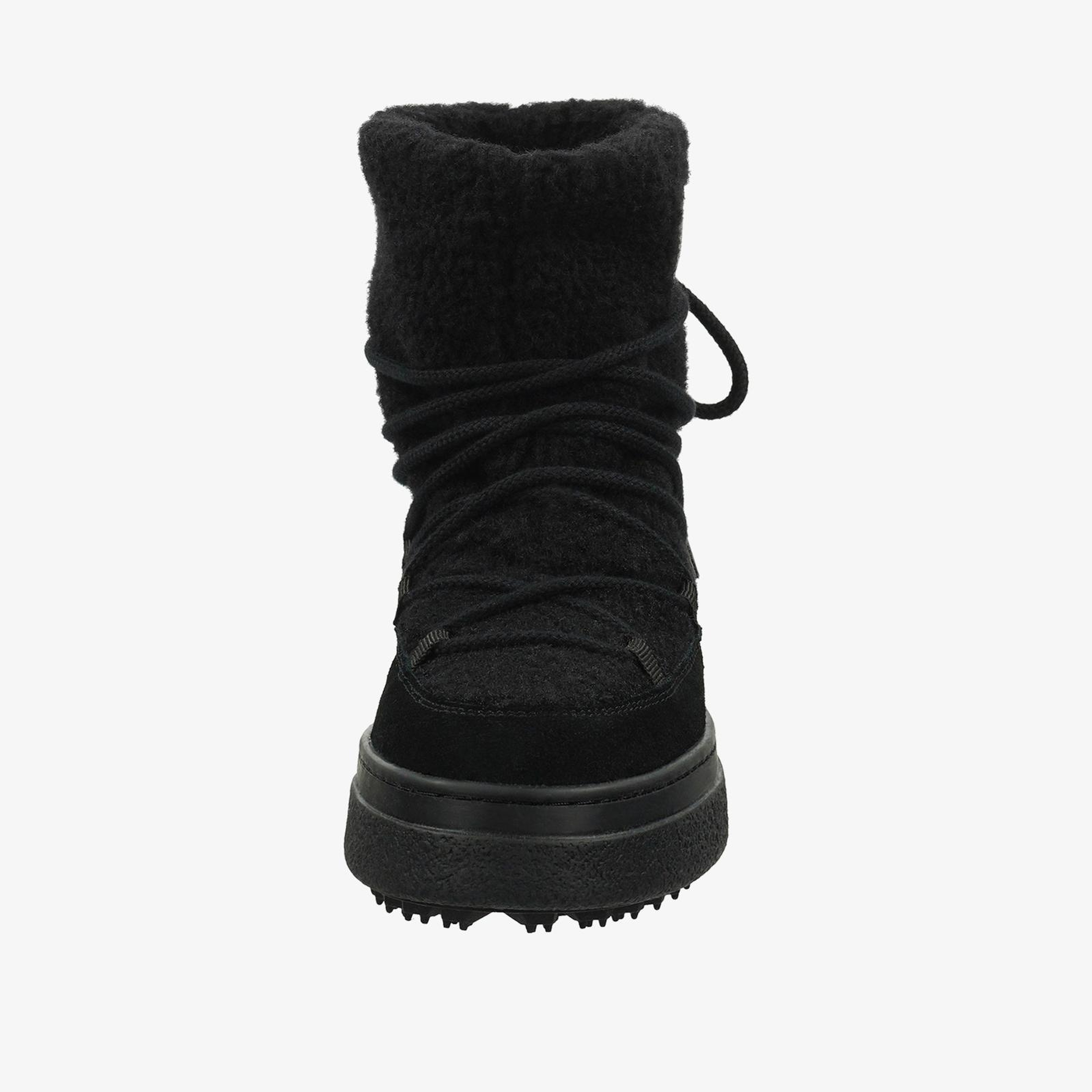 GANT Kadın Siyah Bağcıklı Snowhill Yün Bot