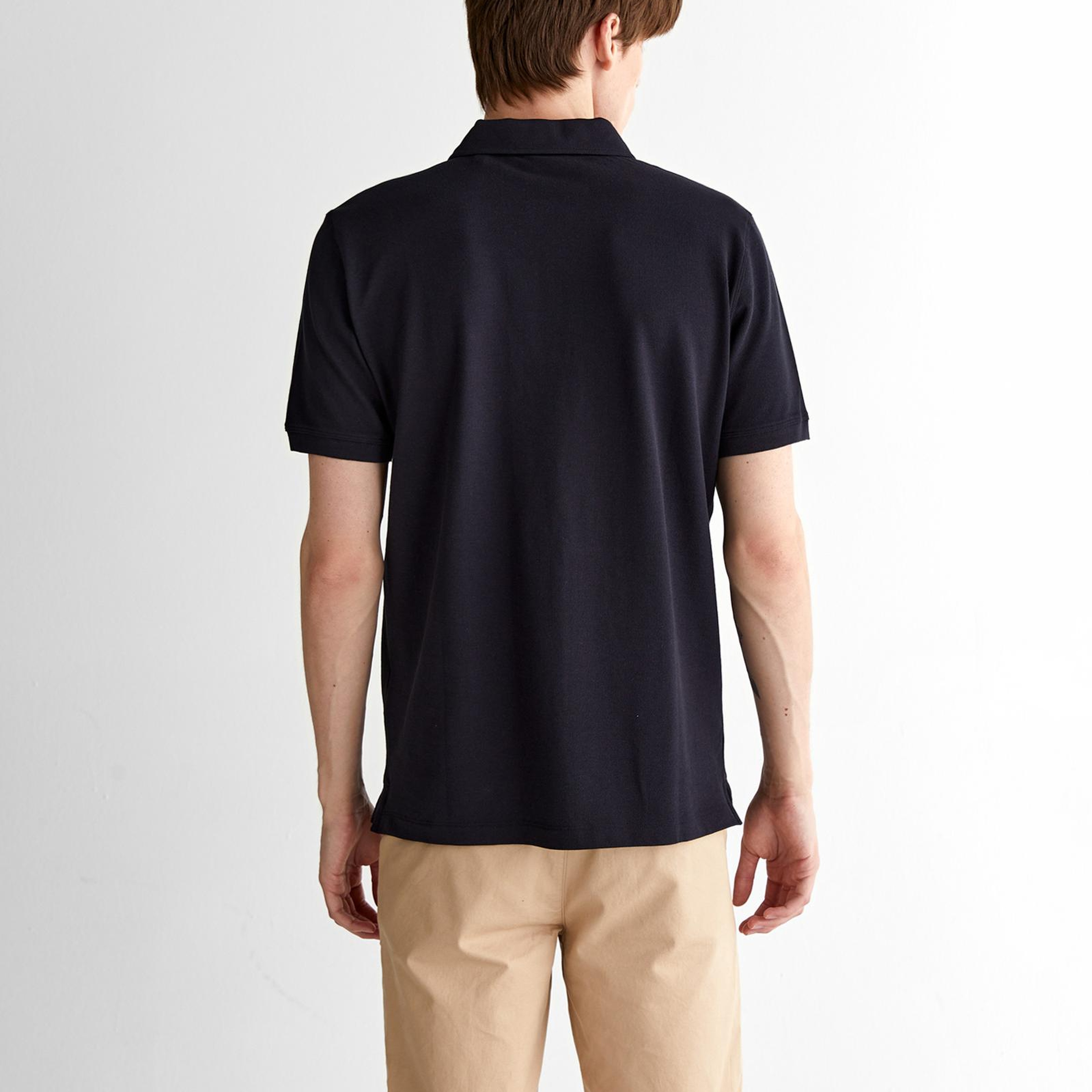 GANT Erkek Siyah Regular Fit Logolu Polo