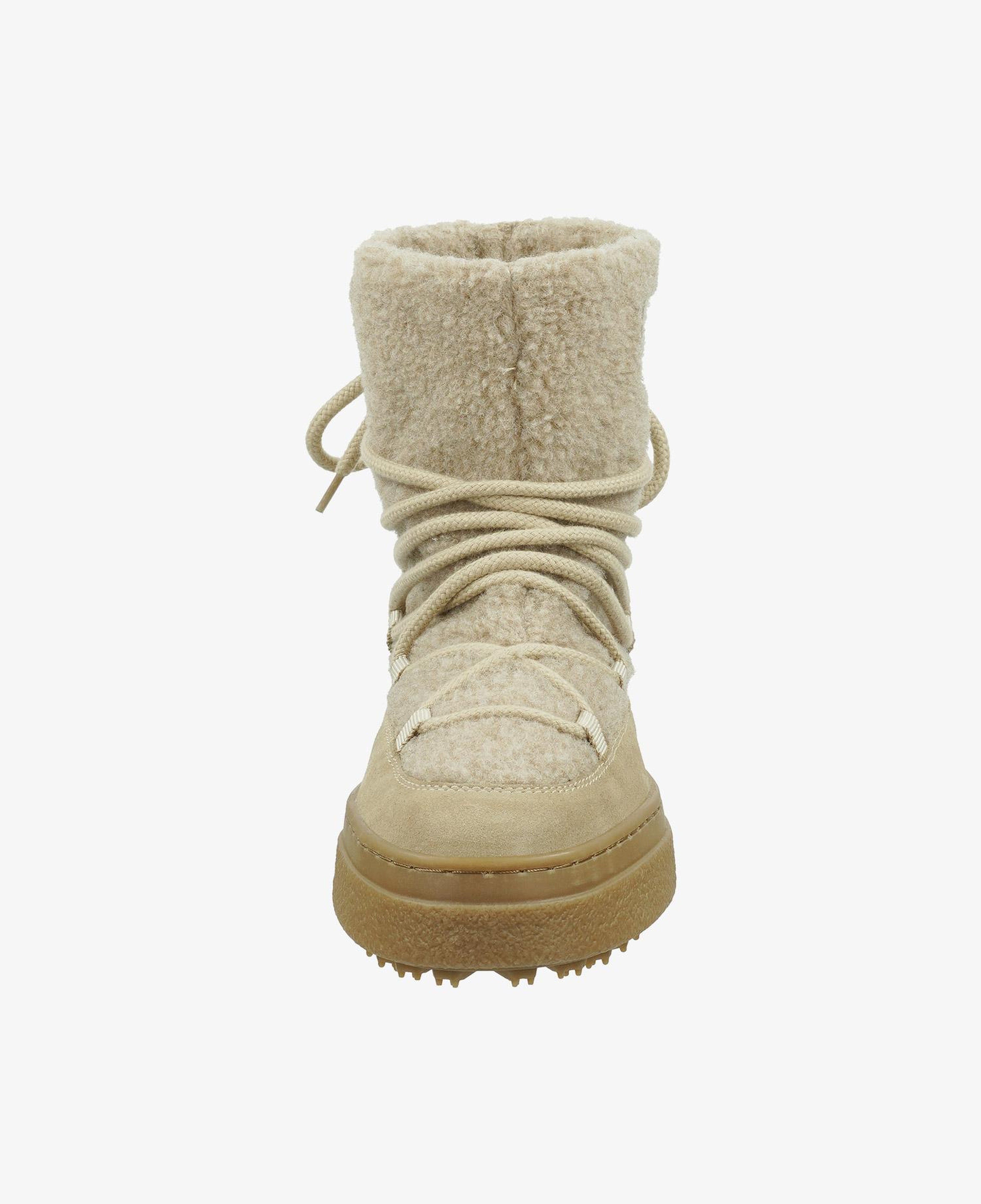 GANT Kadın Bej Bağcıklı Snowhill Yün Bot