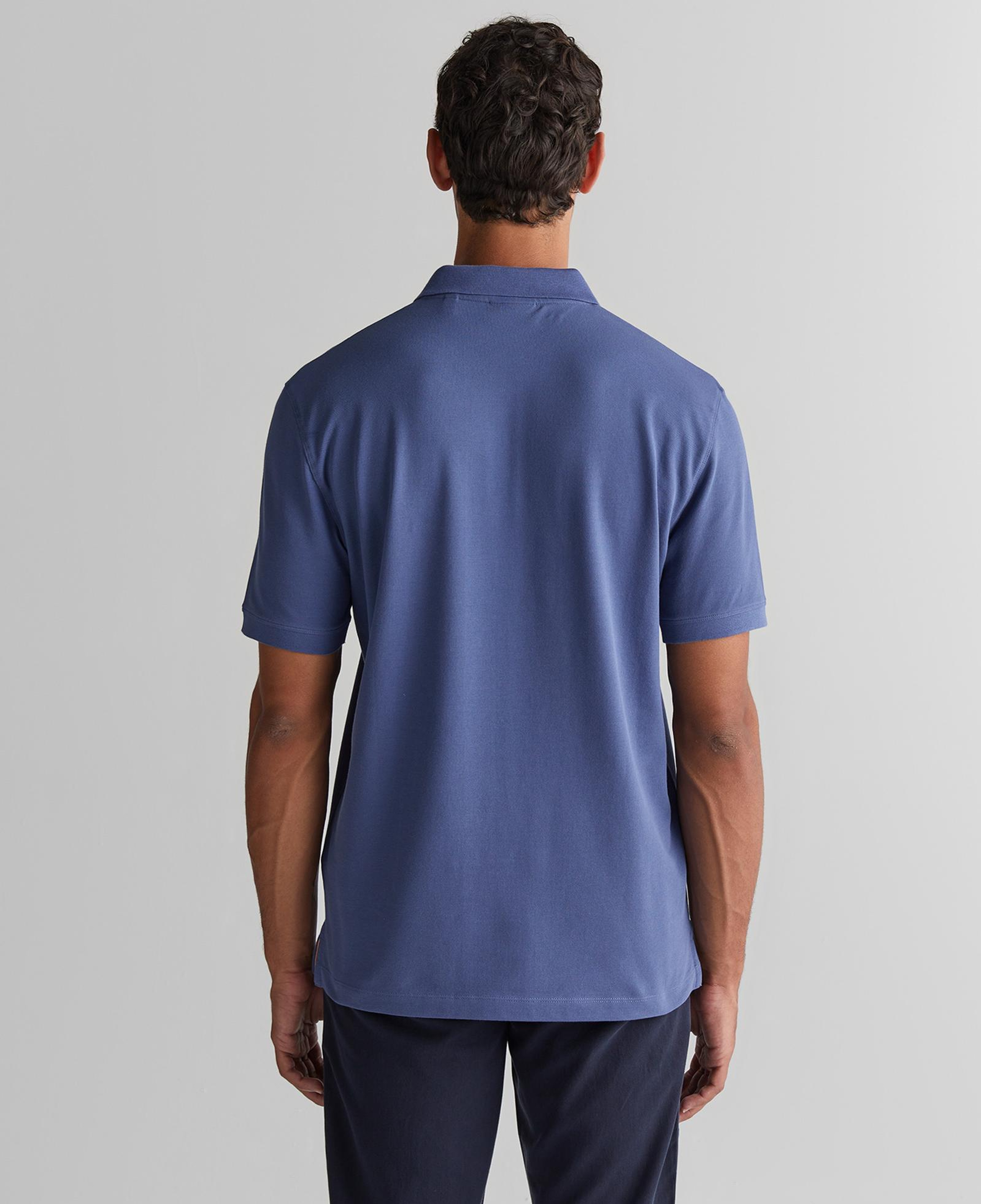GANT Erkek Lacivert Regular Fit Polo