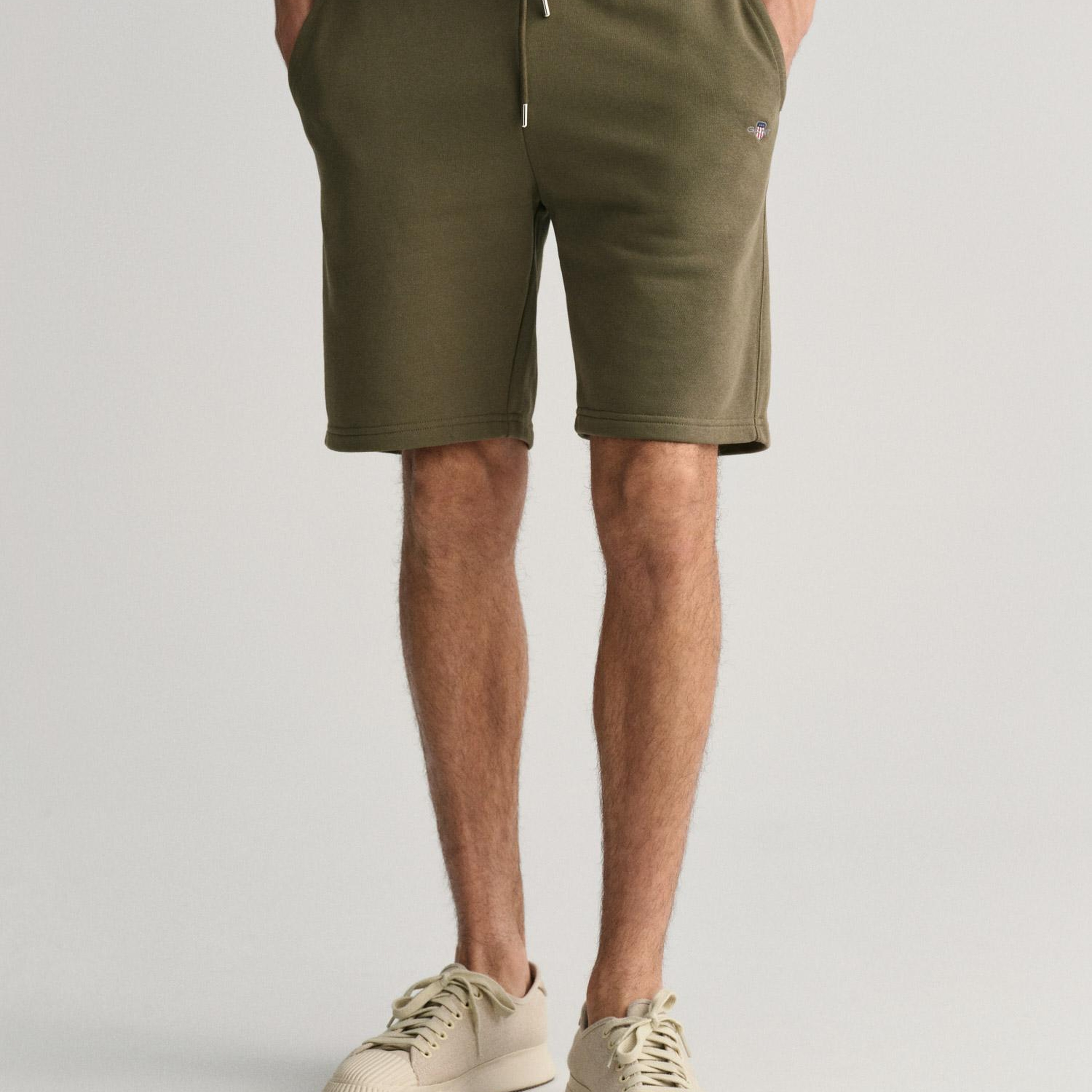 GANT Erkek Yeşil Regular Fit Şort