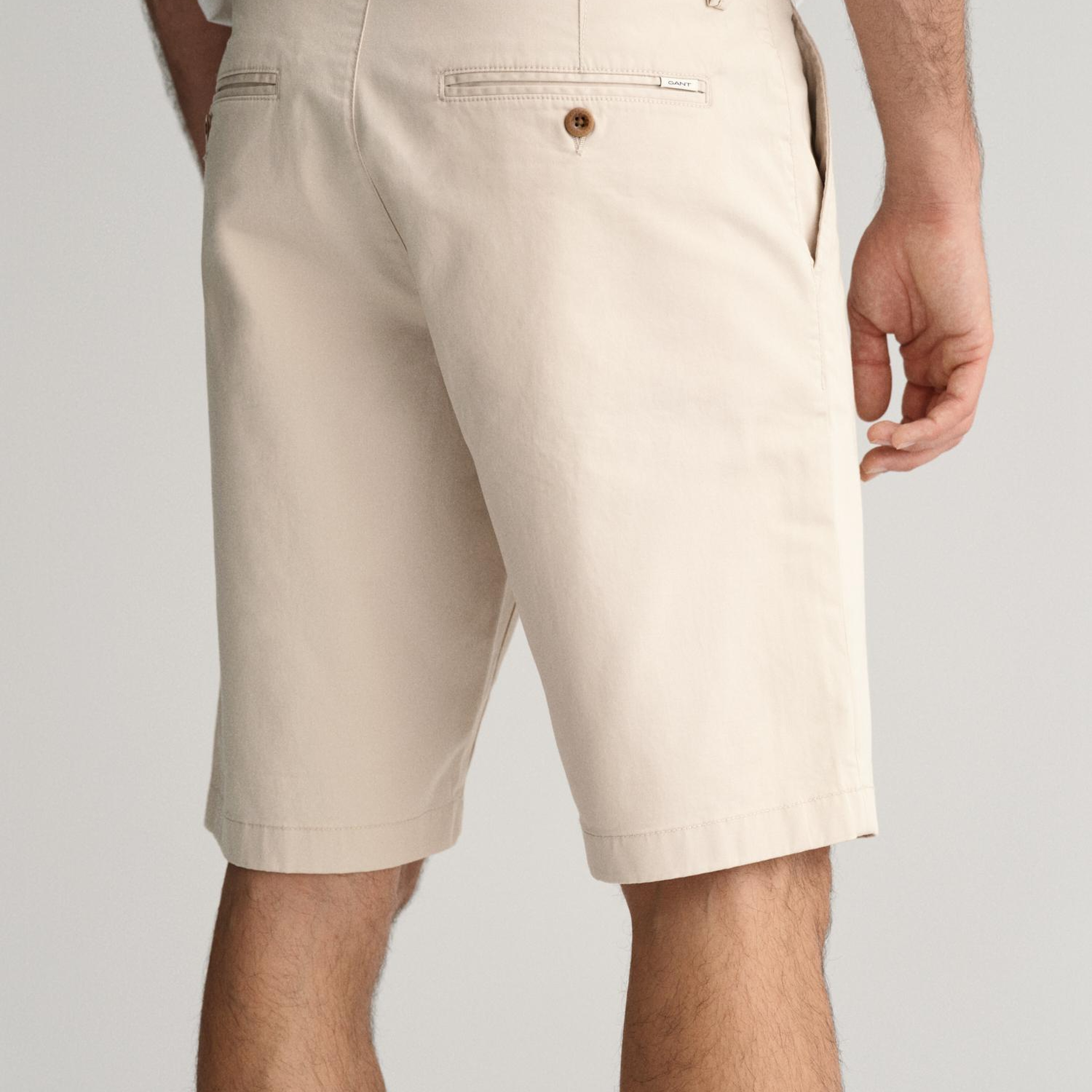 GANT Erkek Krem Relaxed Fit Chino Şort