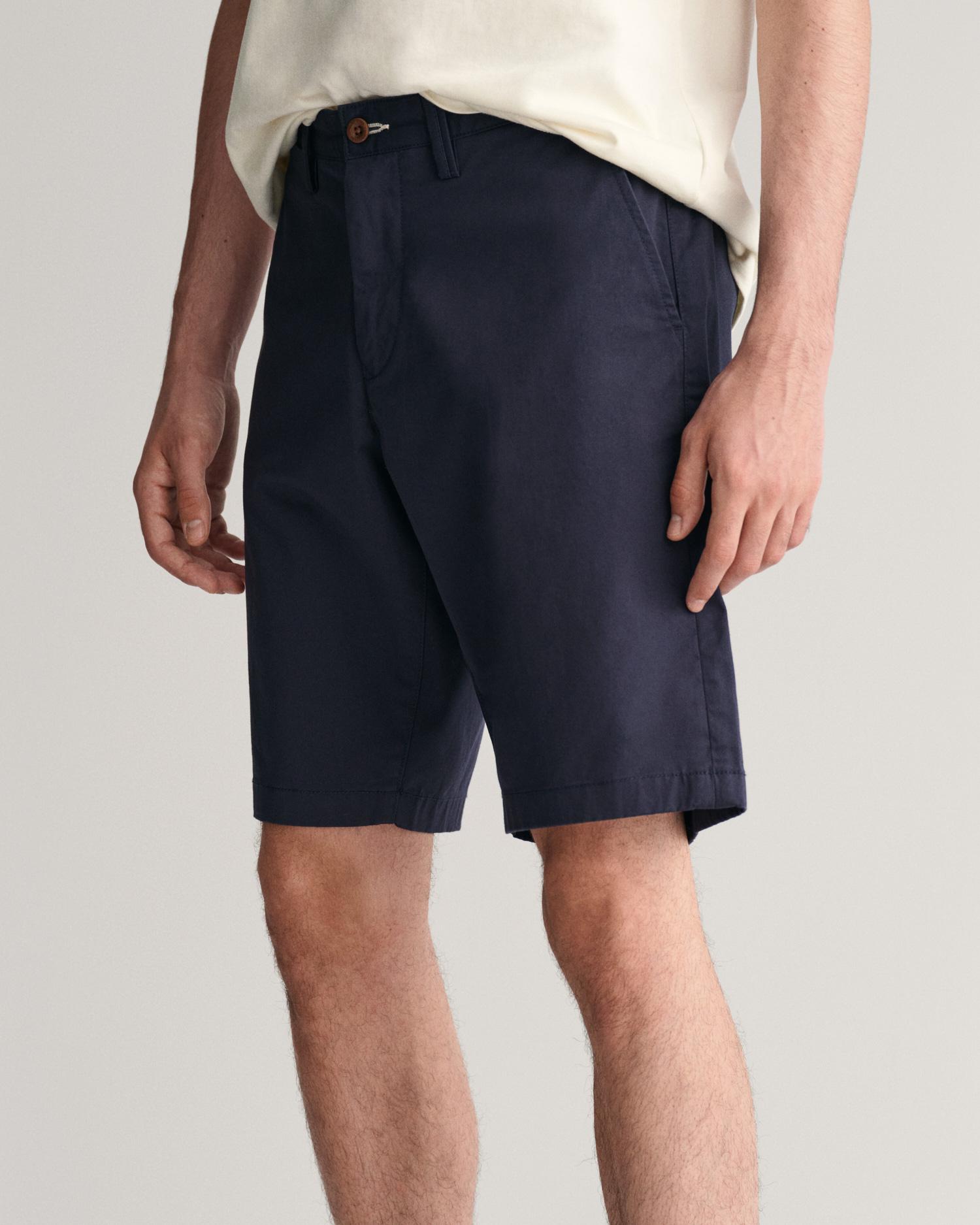 GANT Erkek Lacivert Relaxed Fit Chino Şort