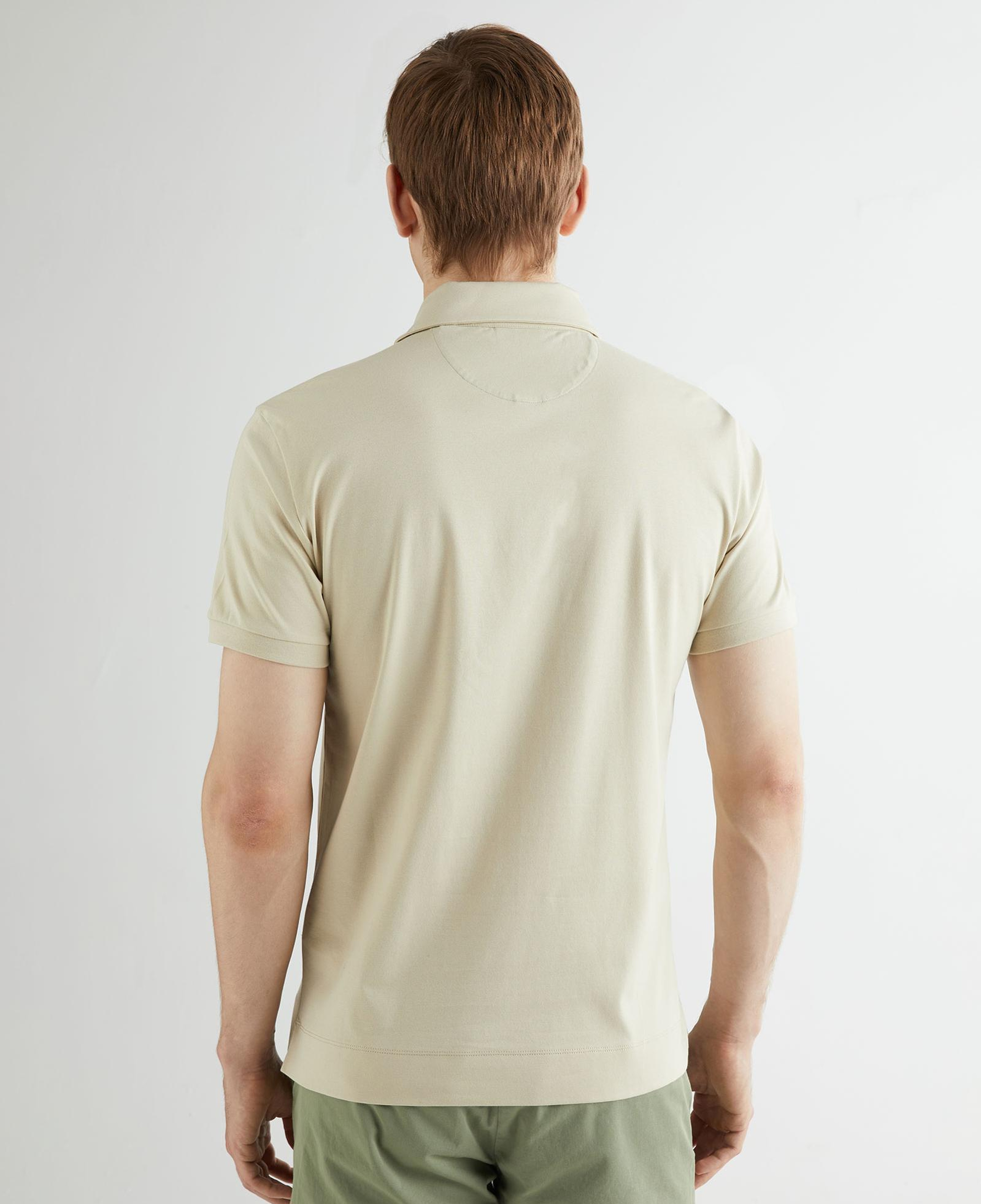 GANT Erkek Bej Slim Fit Polo