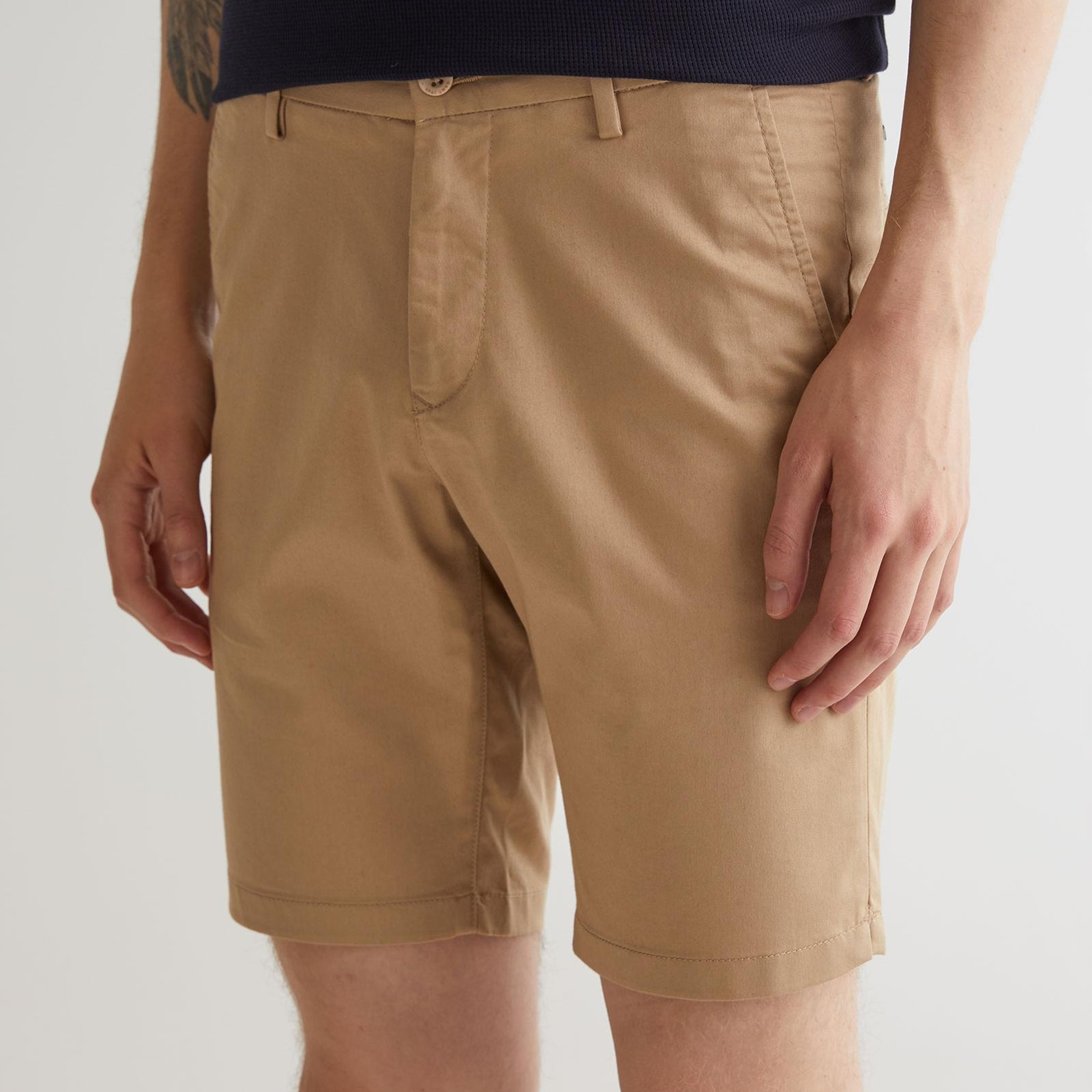 GANT Erkek Bej Slim Fit Şort