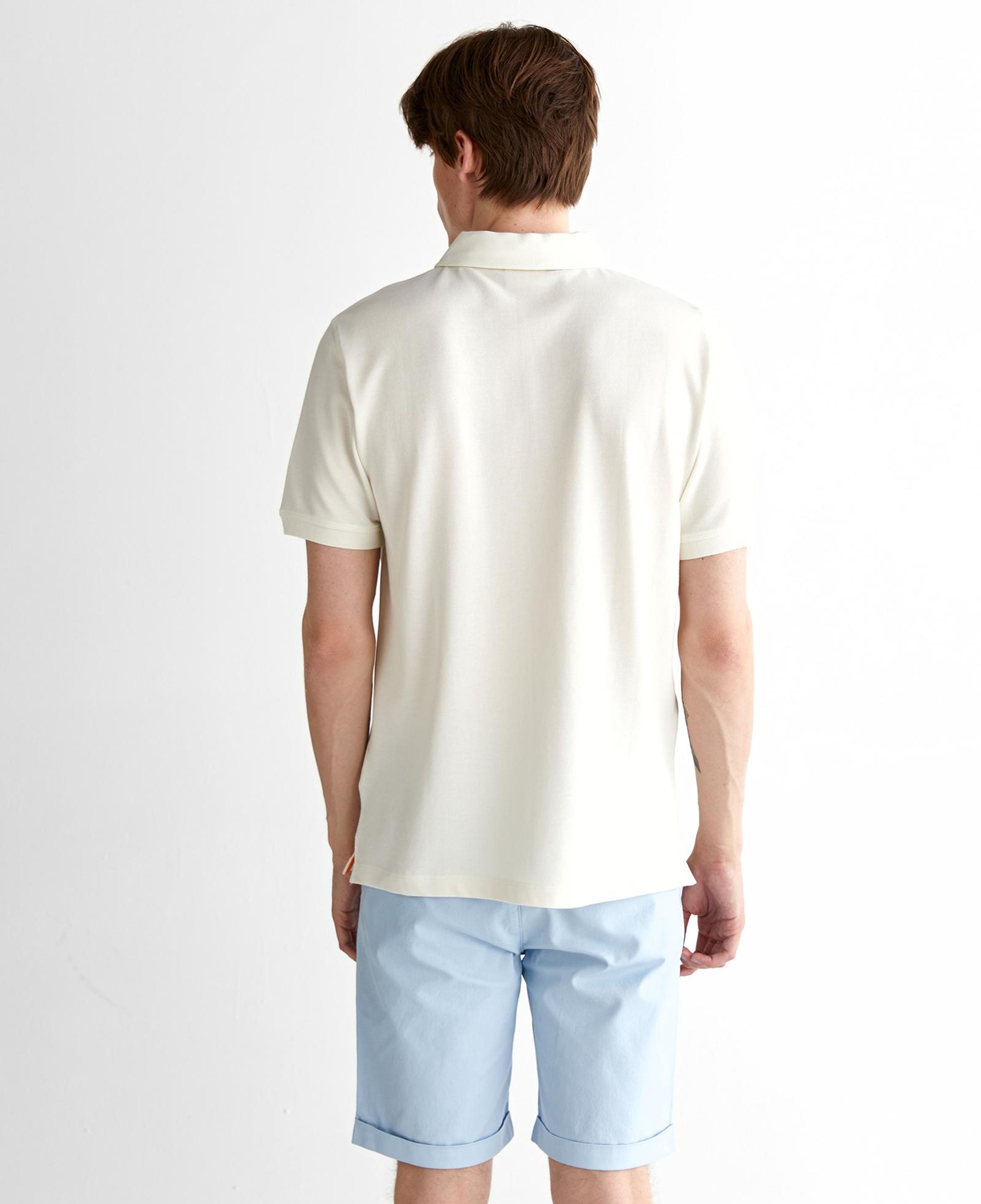 GANT Erkek Krem Regular Fit Logolu Polo