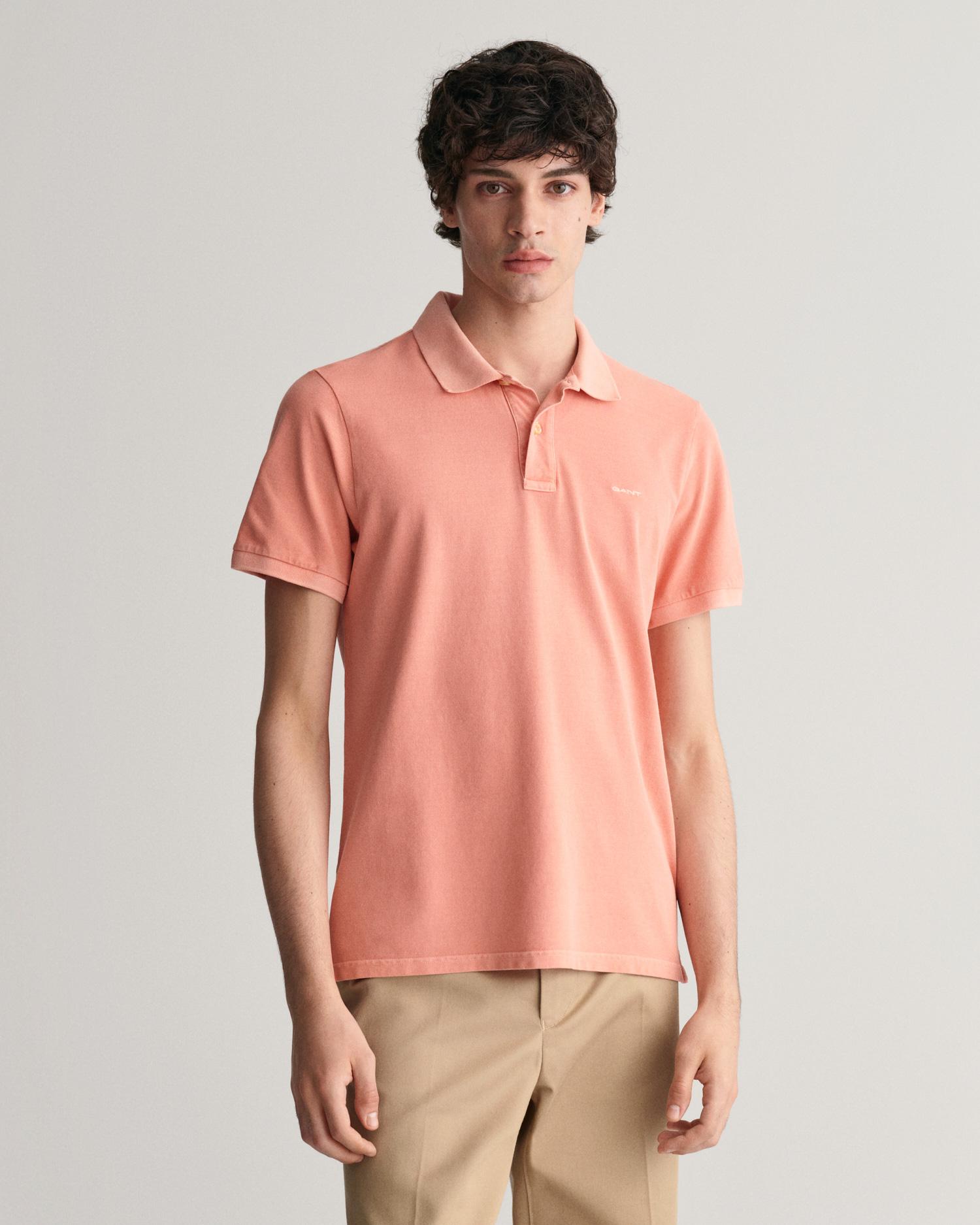 GANT Erkek Pembe Regular Fit Polo