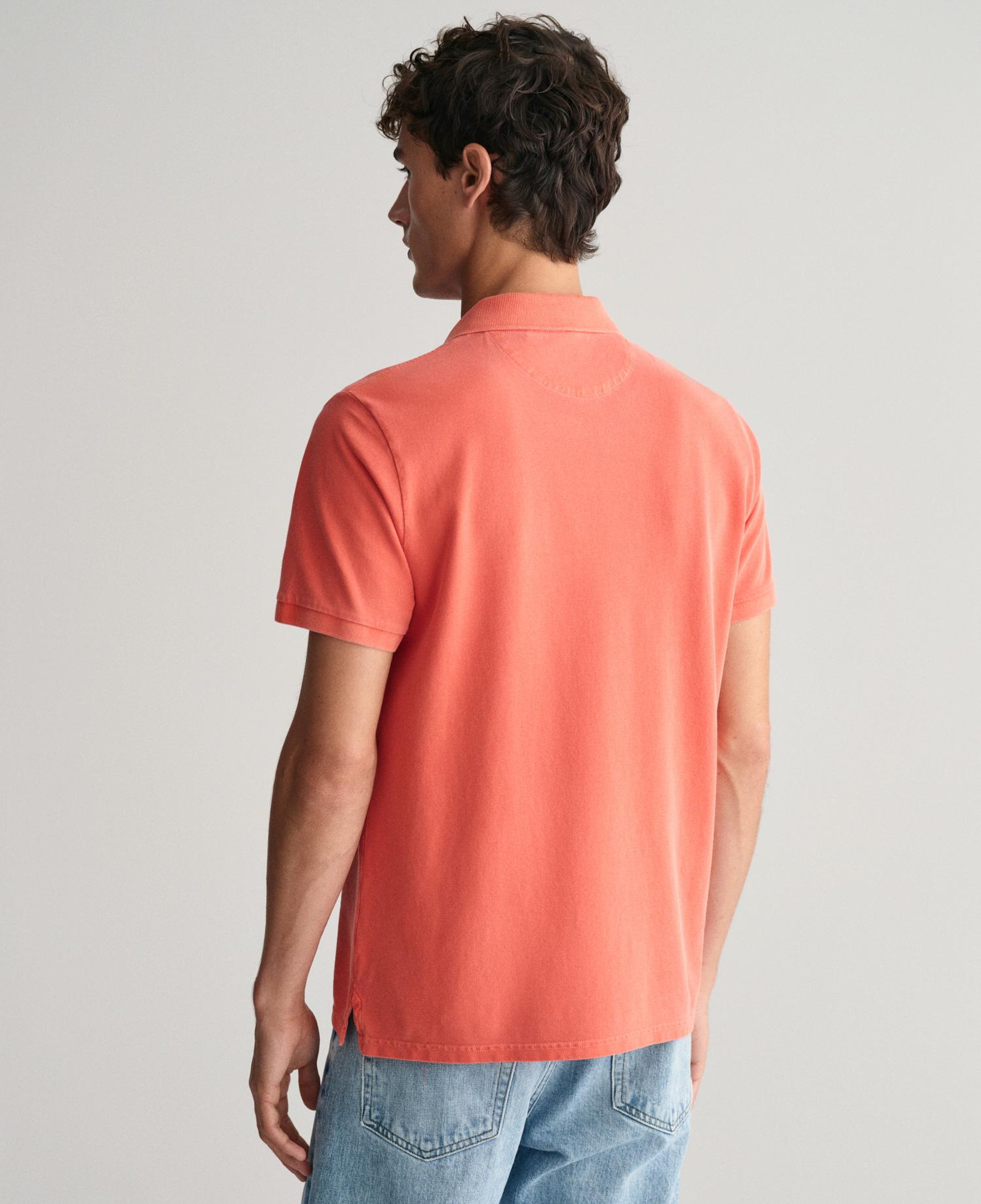 GANT Erkek Turuncu Regular Fit Polo