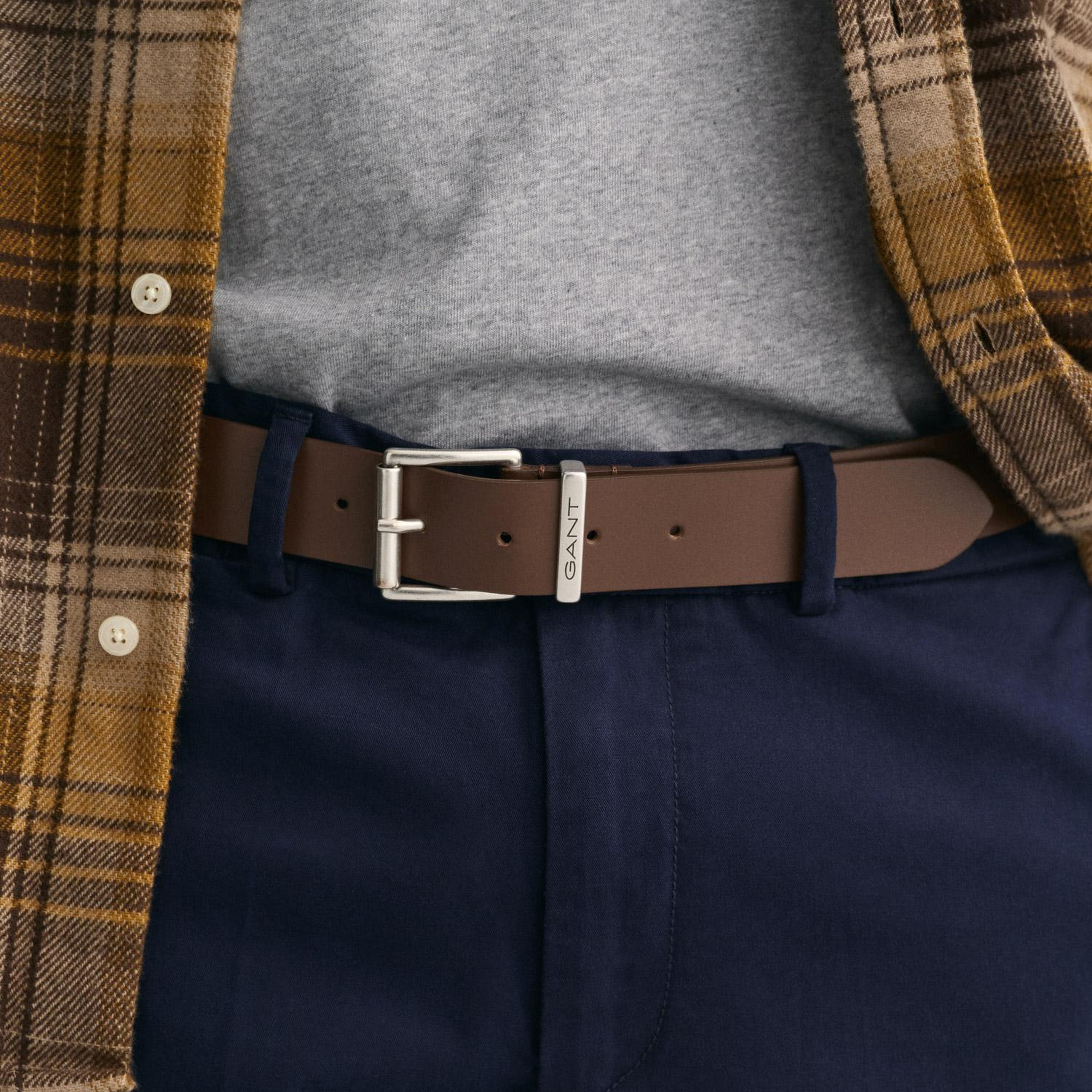 GANT Erkek Kahverengi Kemer