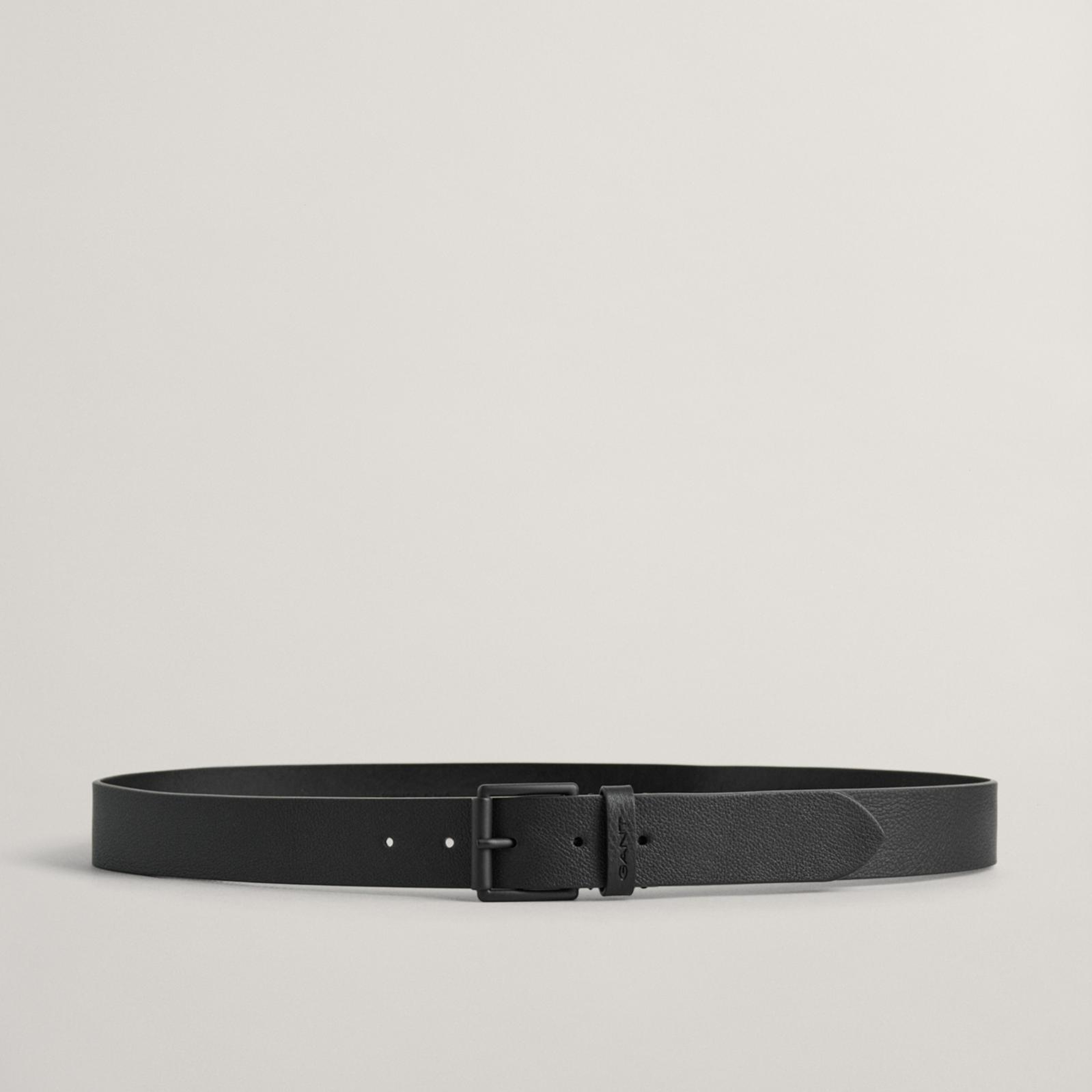 GANT Erkek Siyah Logolu Kemer