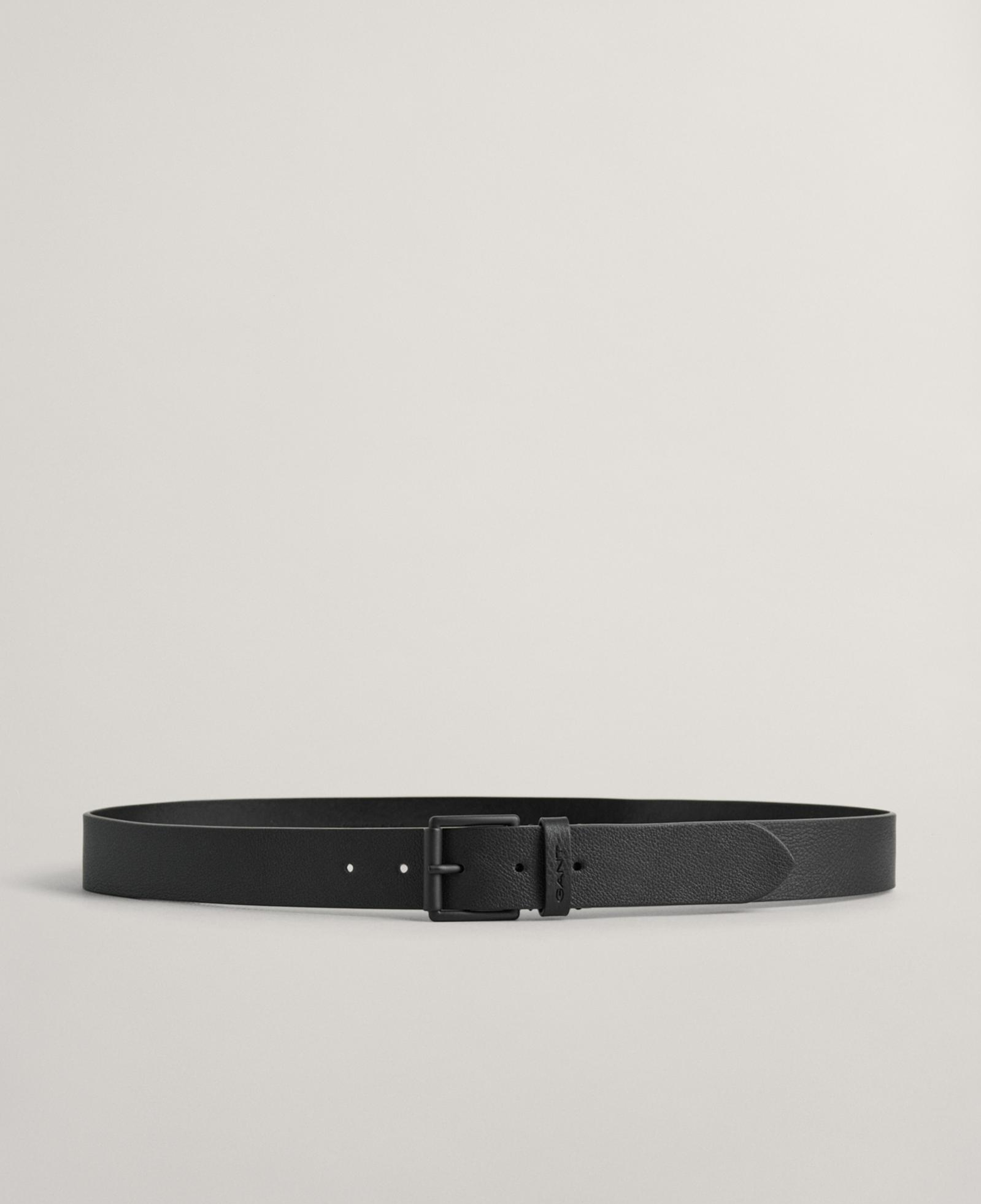 GANT Erkek Siyah Logolu Kemer