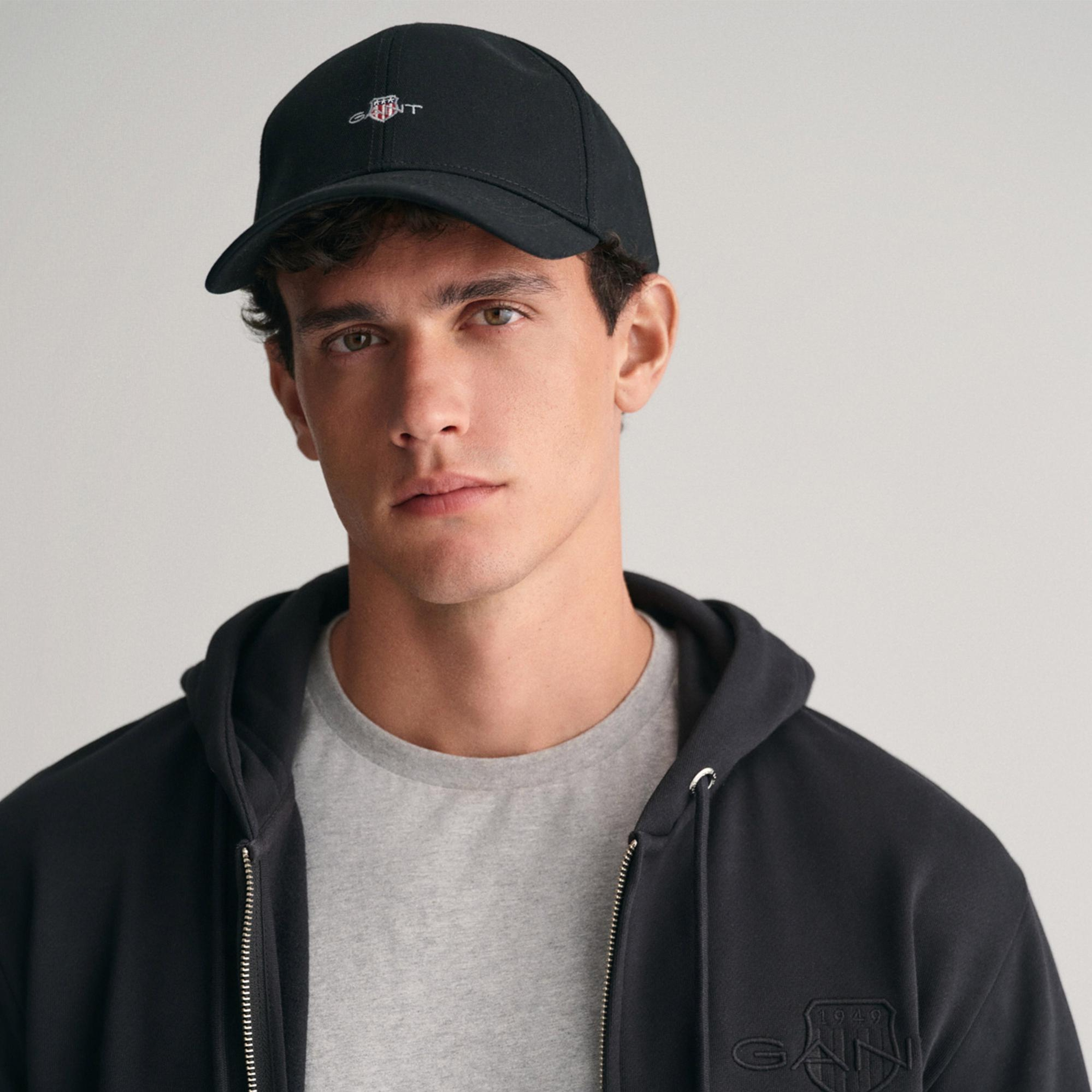 GANT Unisex Siyah Şapka