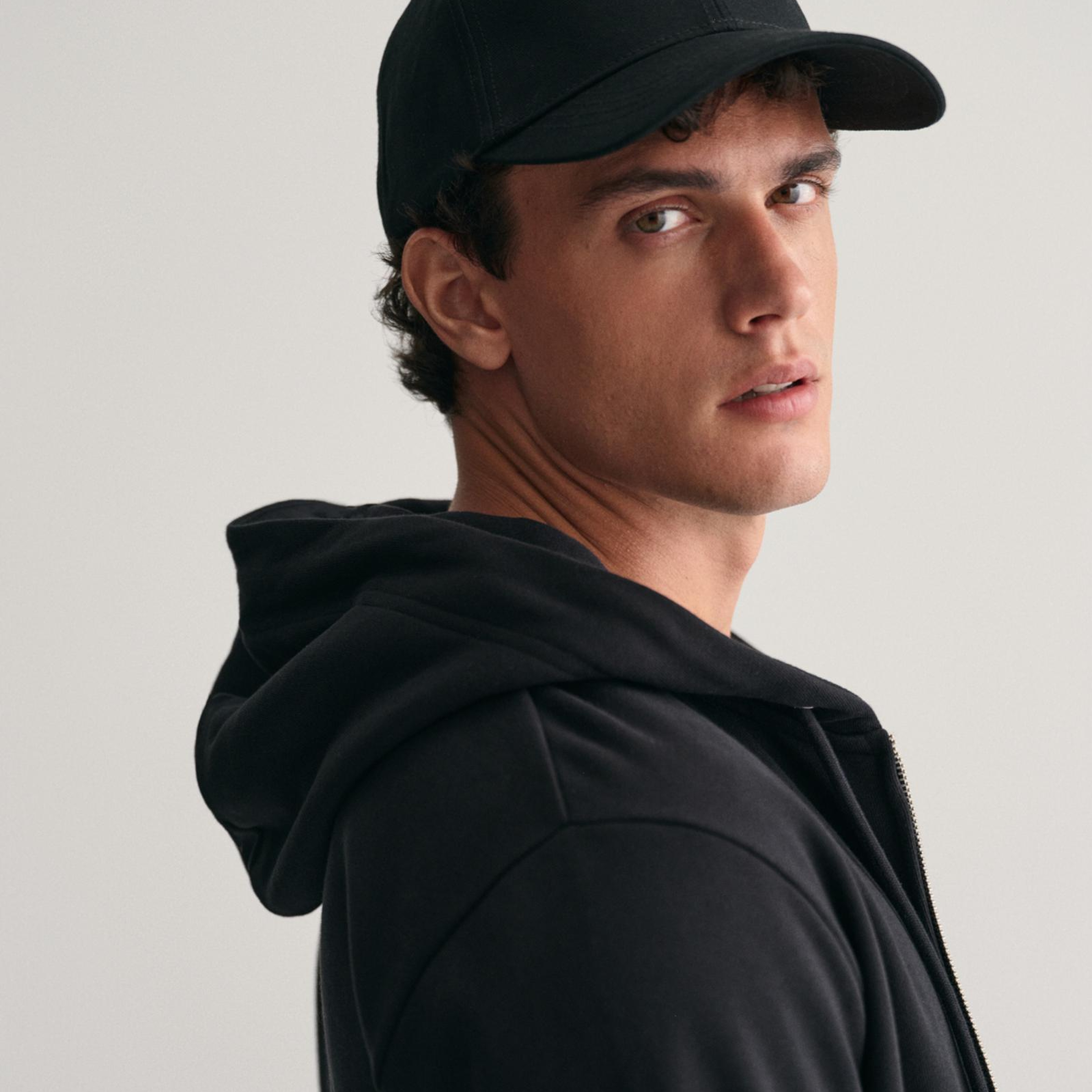 GANT Unisex Siyah Şapka