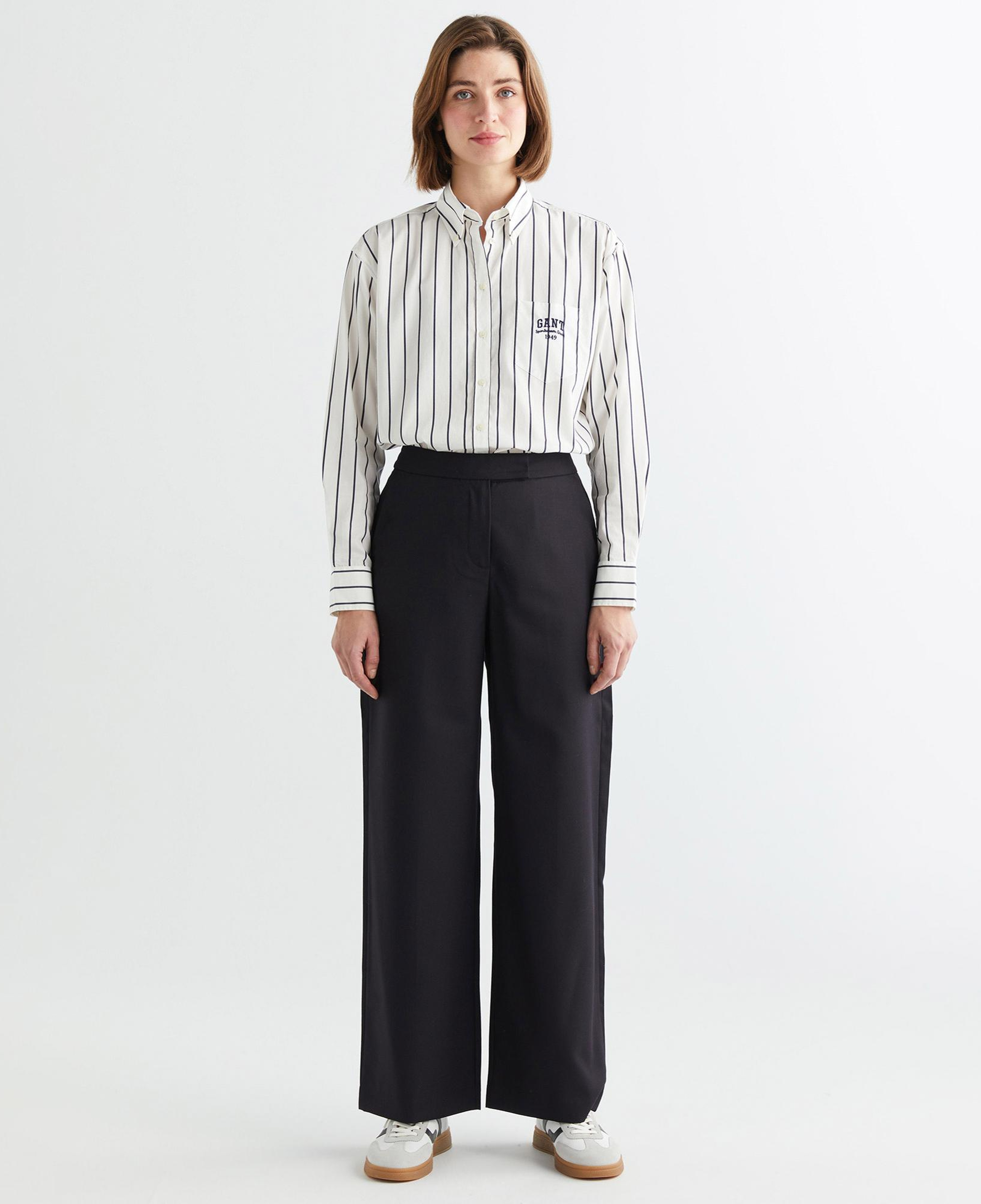 GANT Kadın Siyah Slim Fit Pantolon