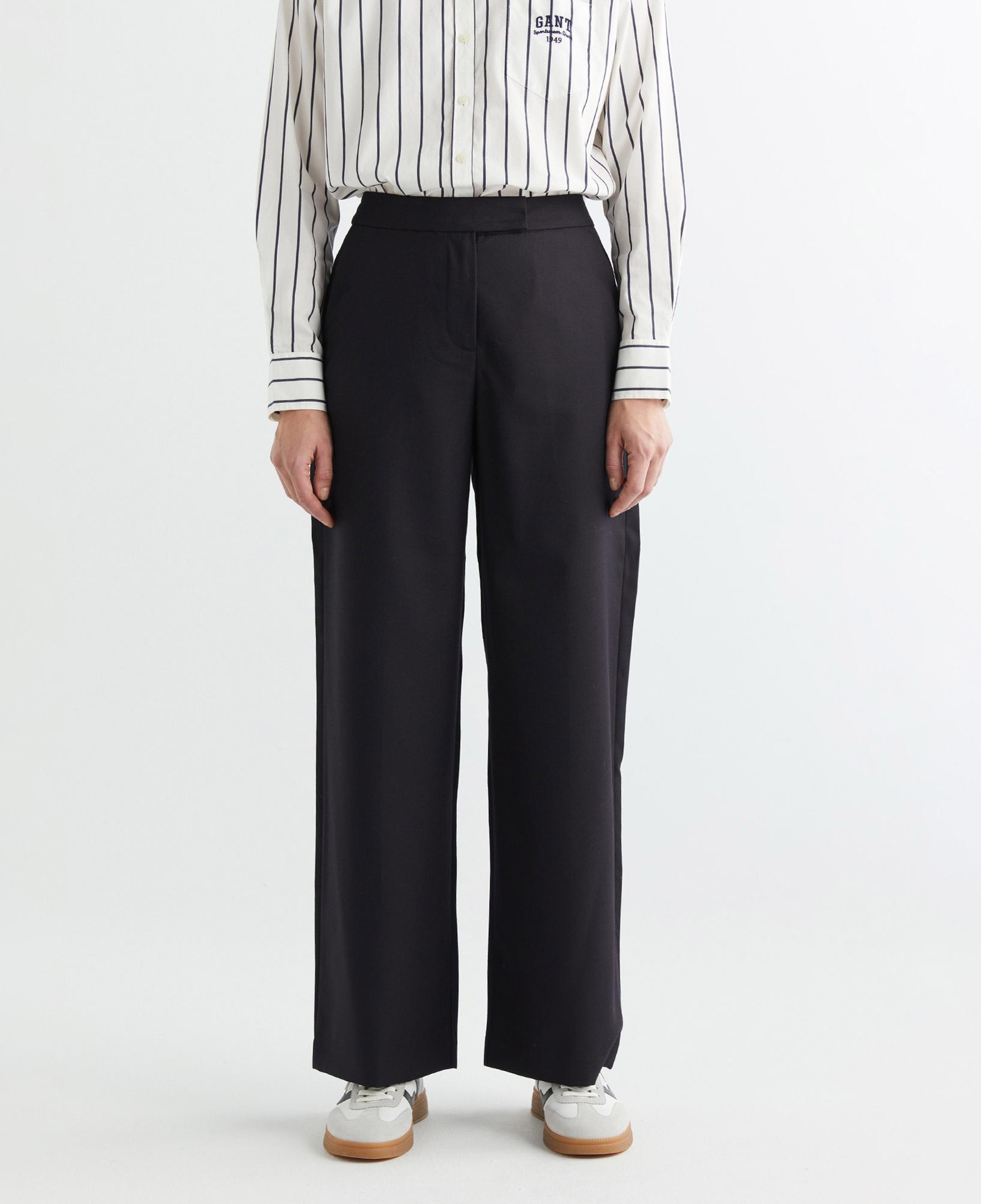 GANT Kadın Siyah Slim Fit Pantolon