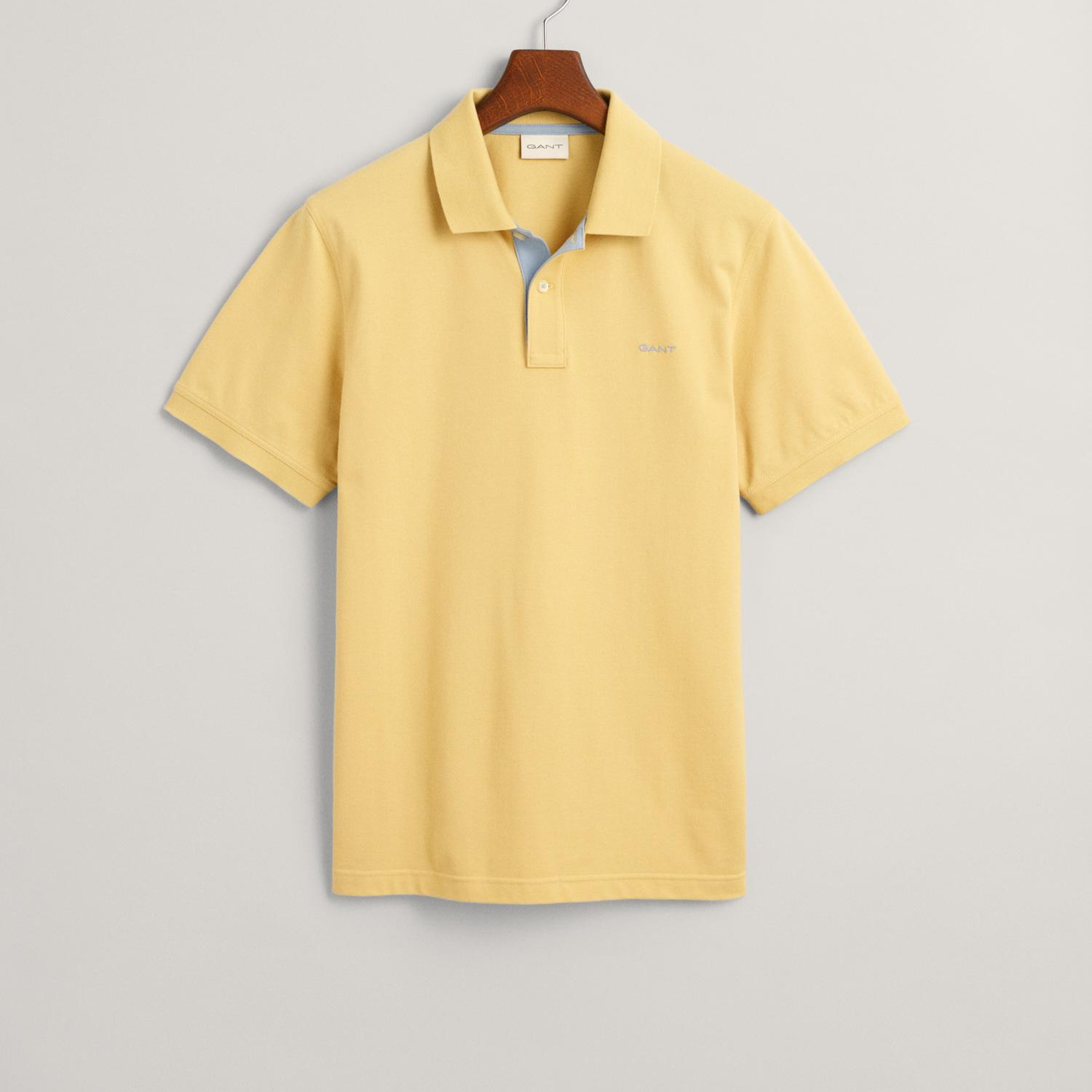 GANT Erkek Sarı Regular Fit Polo
