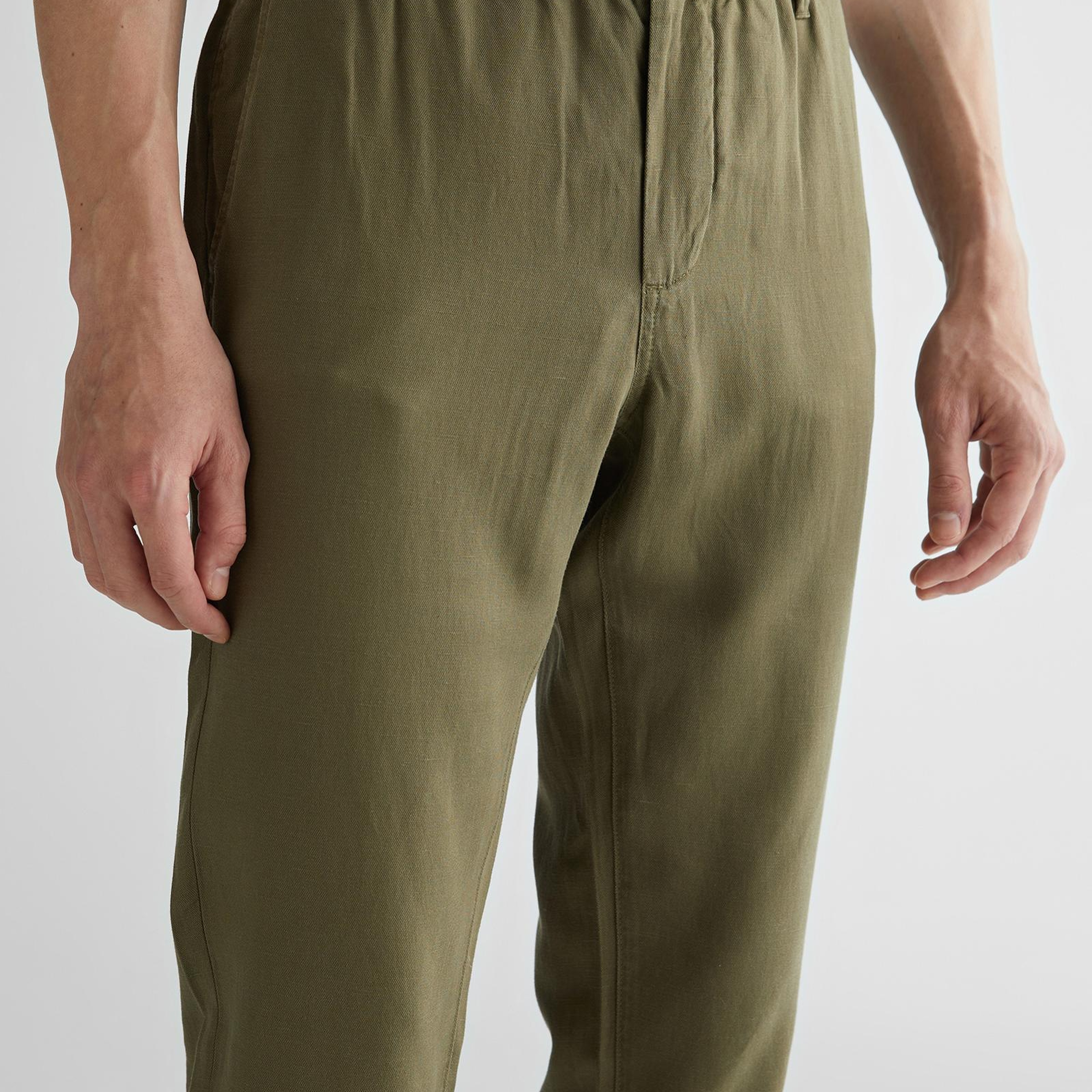 GANT Erkek Yeşil Regular Fit Pantolon