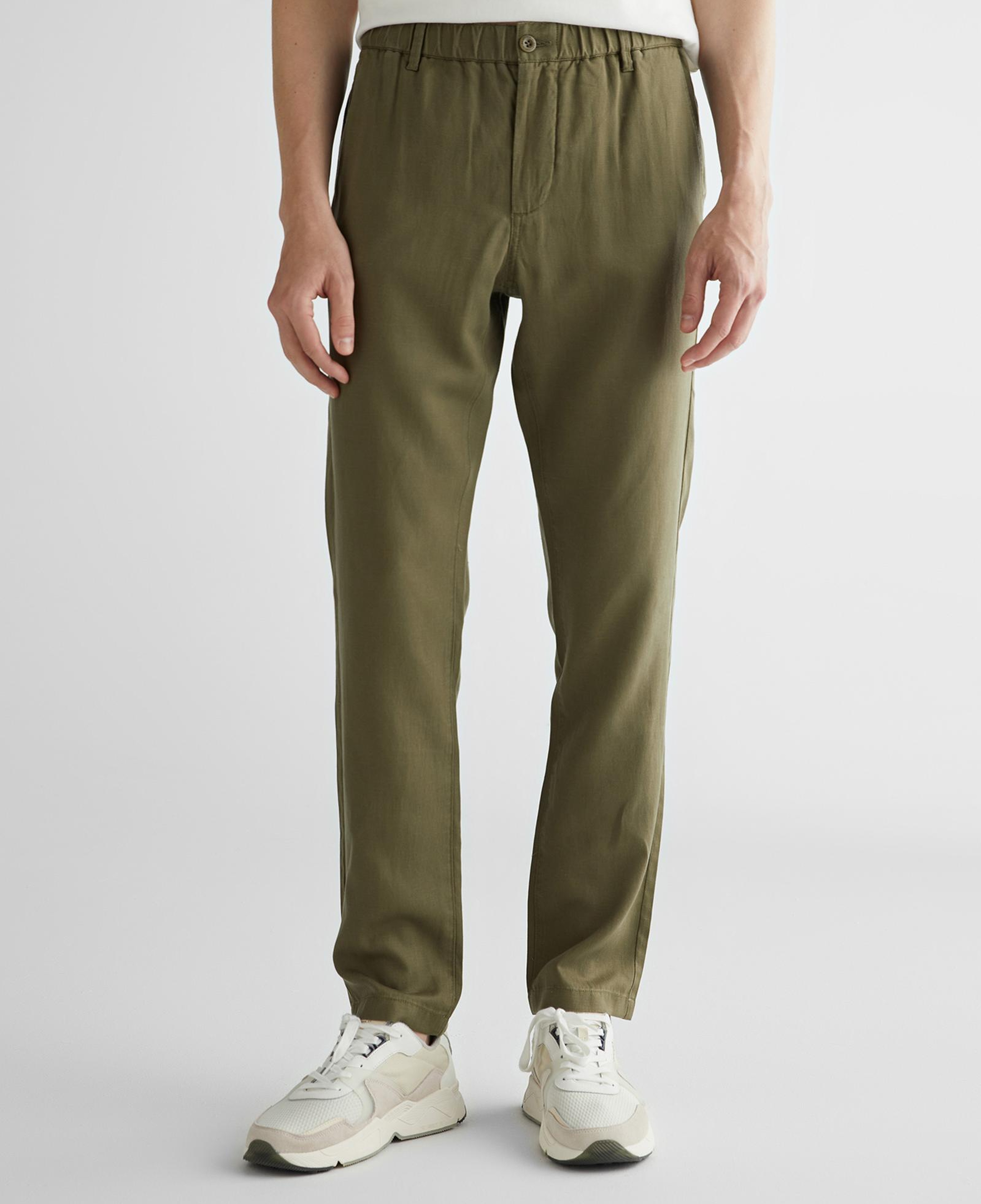 GANT Erkek Yeşil Regular Fit Pantolon