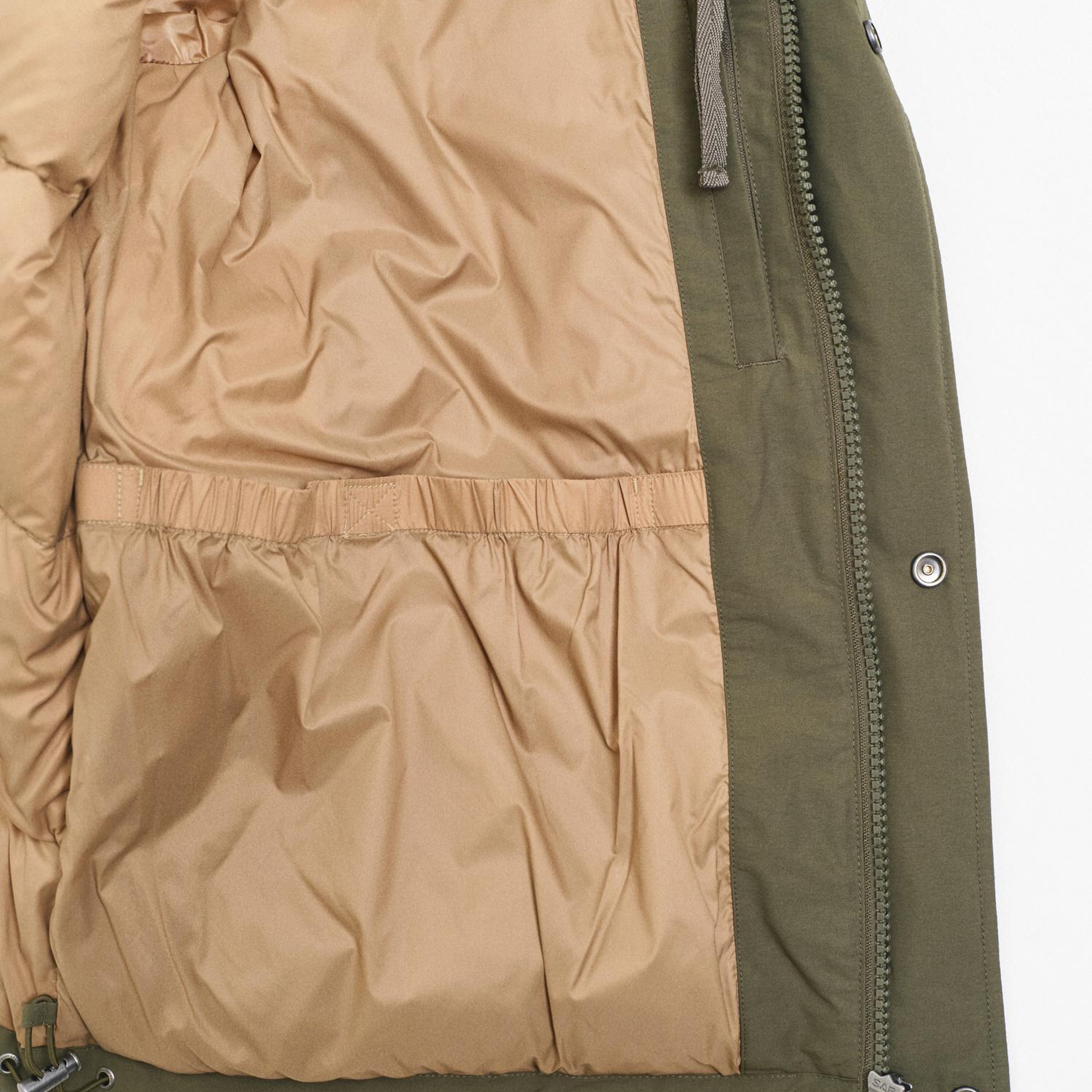 GANT Erkek Yeşil Kapüşonlu Kaz Tüyü Mont