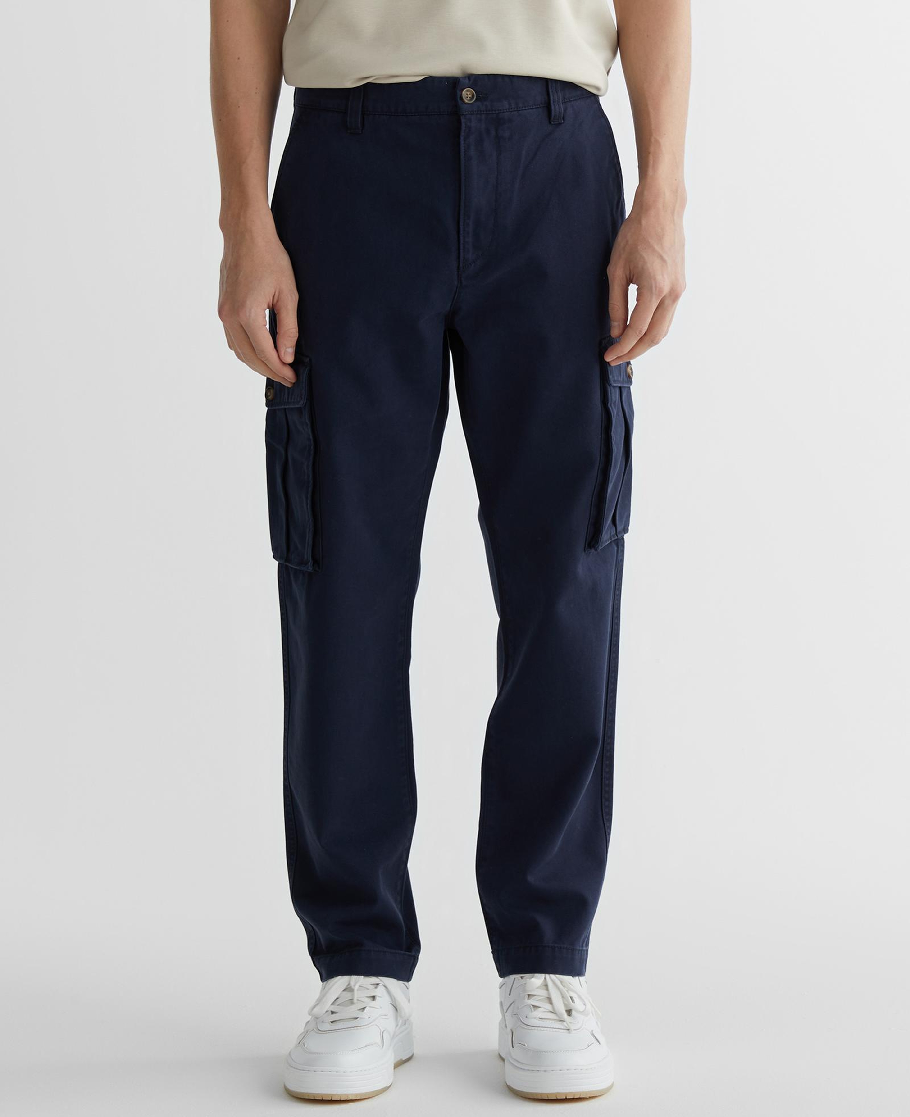 GANT Erkek Lacivert Relaxed Fit Pantolon