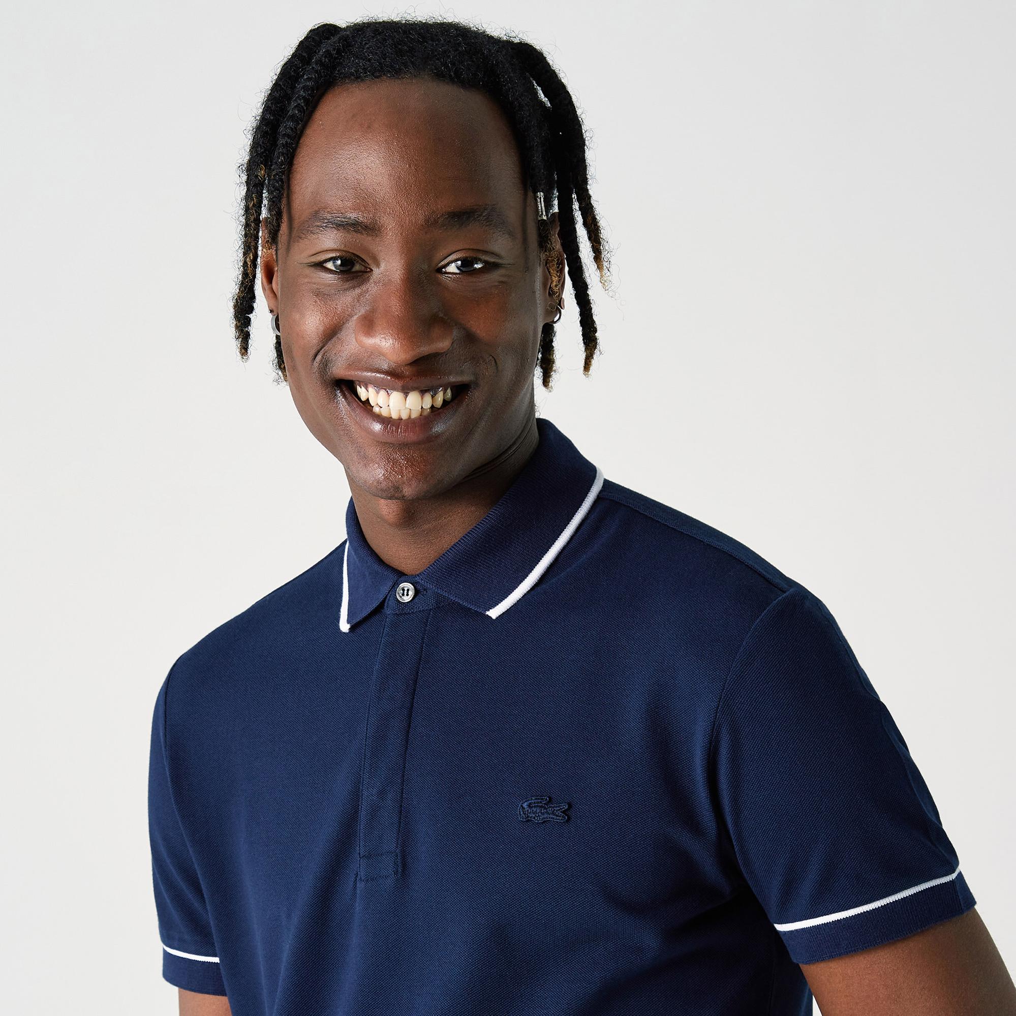 Lacoste Erkek Regular Fit Lacivert Polo