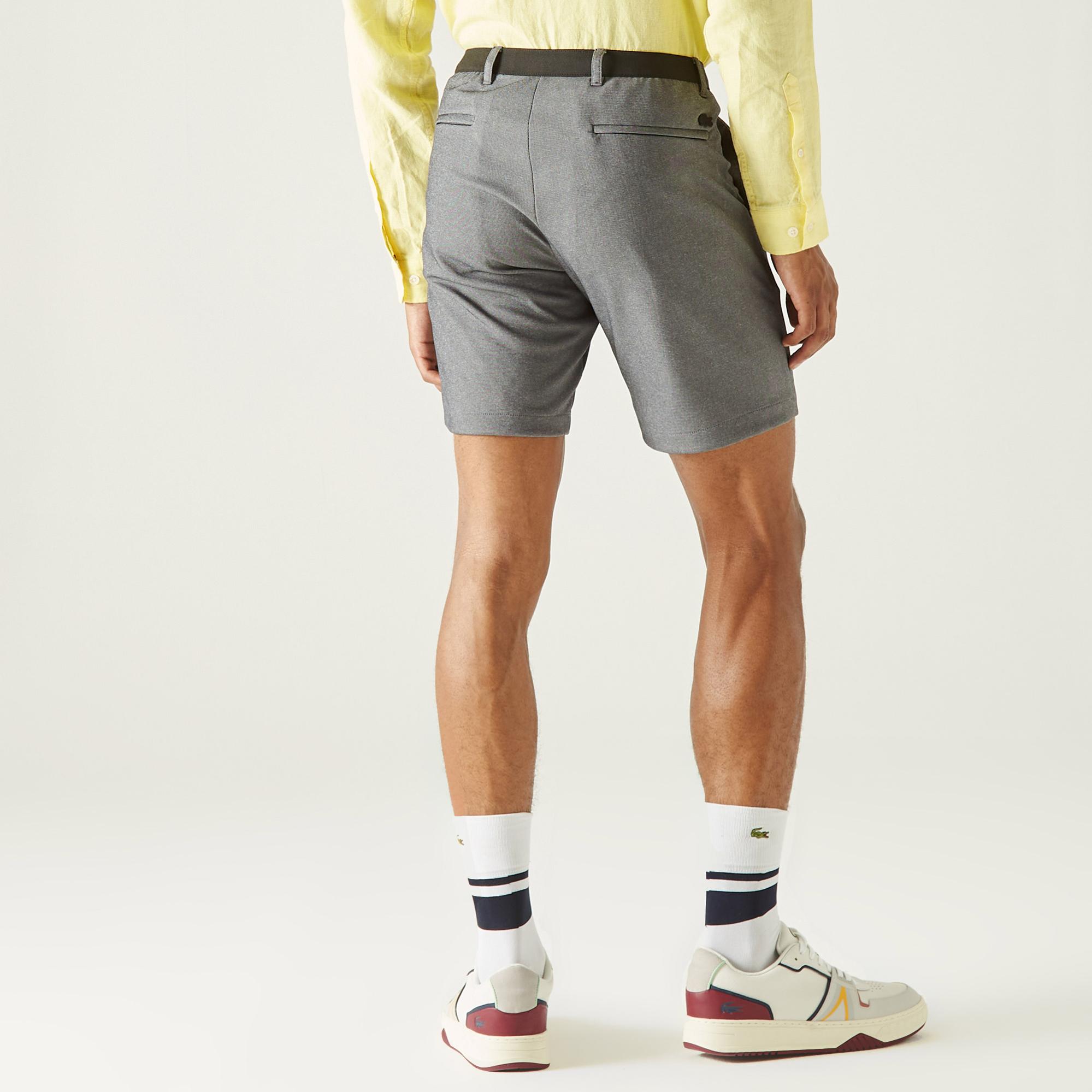 Lacoste Erkek Regular Fit Gri Bermuda Şort