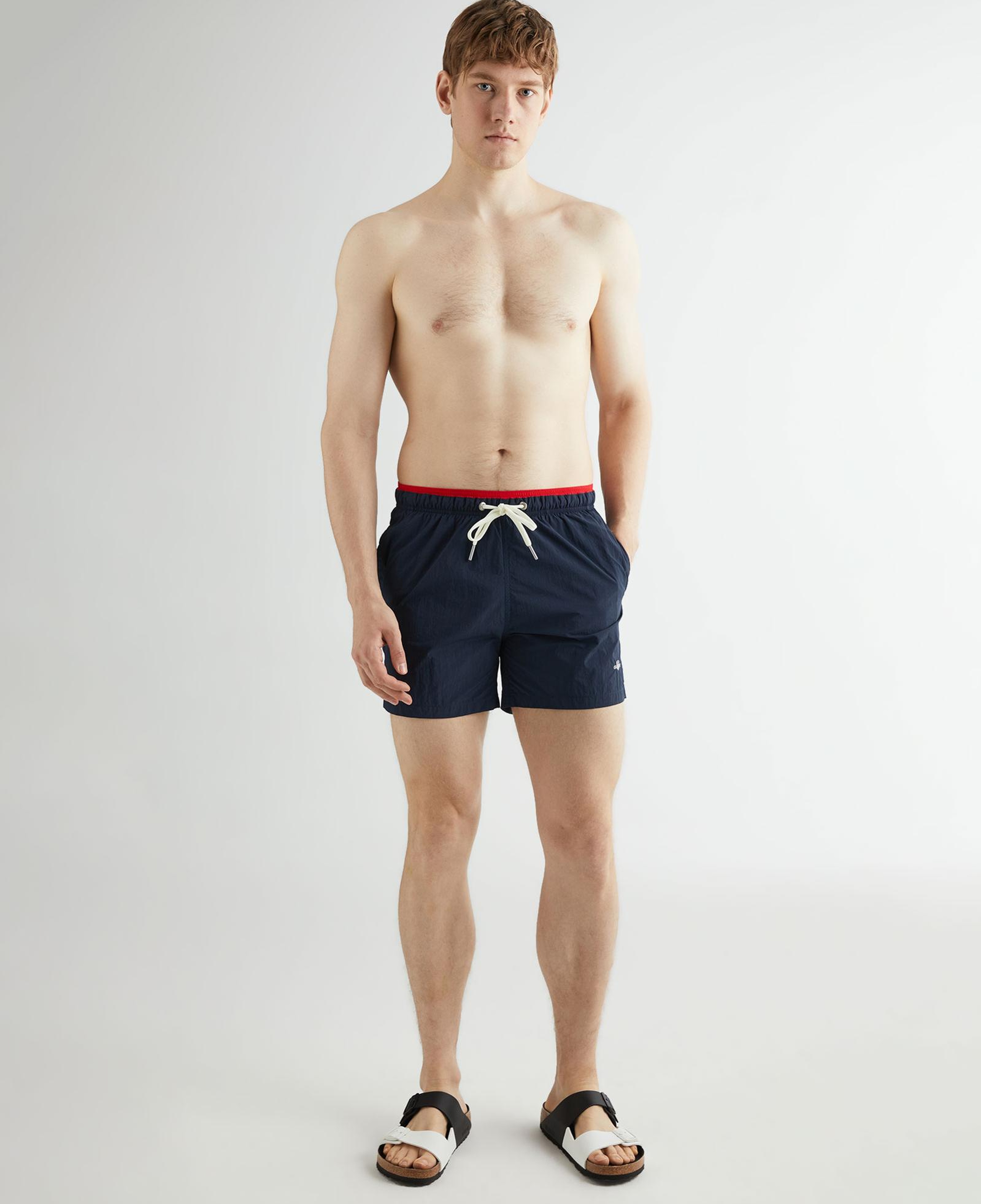 GANT Erkek Lacivert Regular Fit Mayo Şort