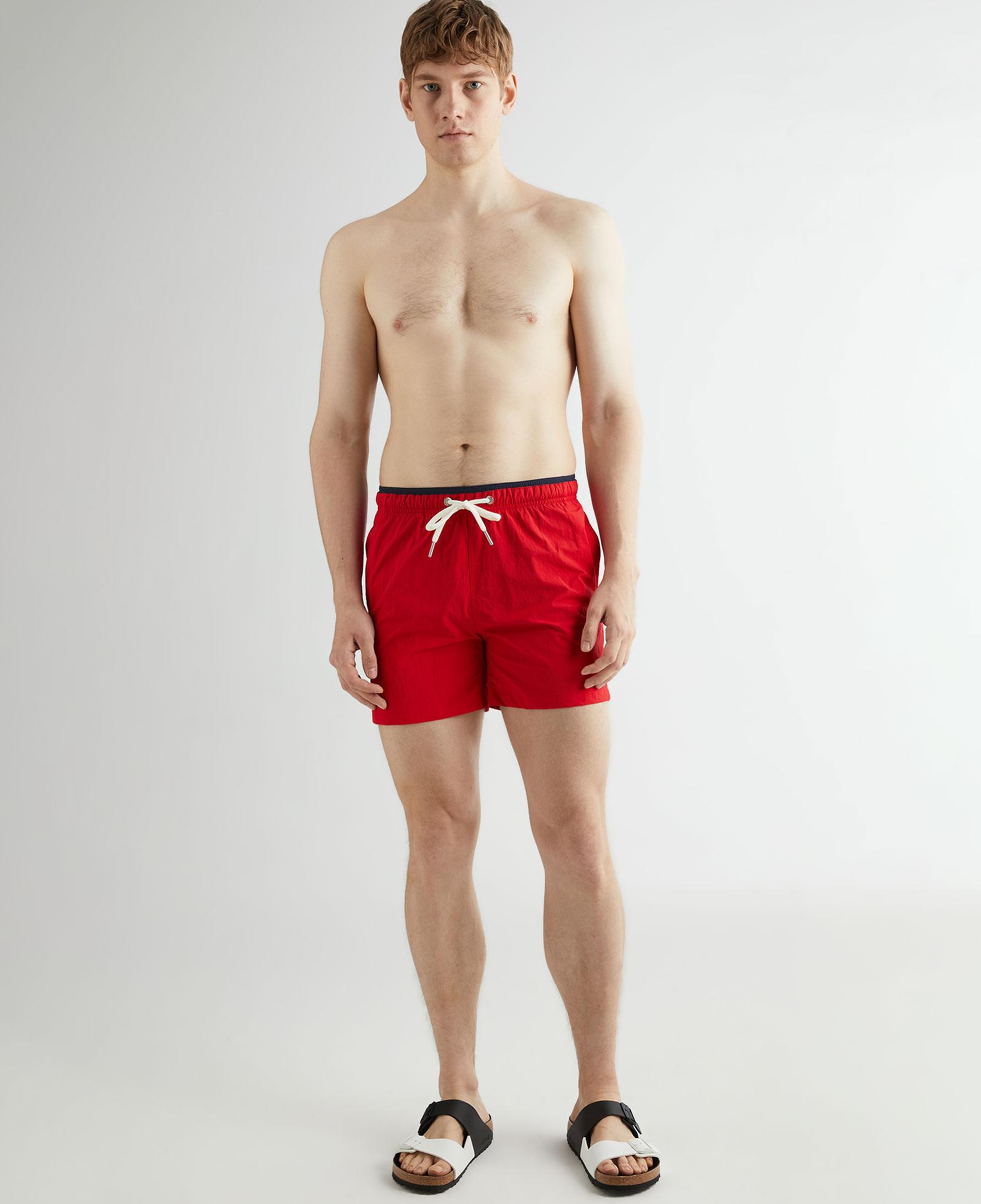 GANT Erkek Kırmızı Regular Fit Mayo Şort