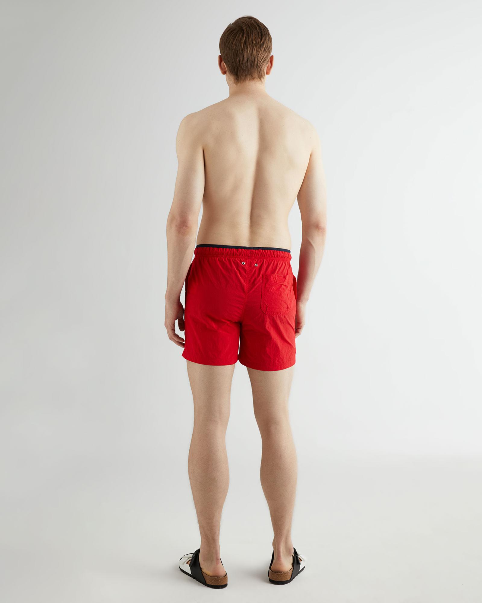 GANT Erkek Kırmızı Regular Fit Mayo Şort