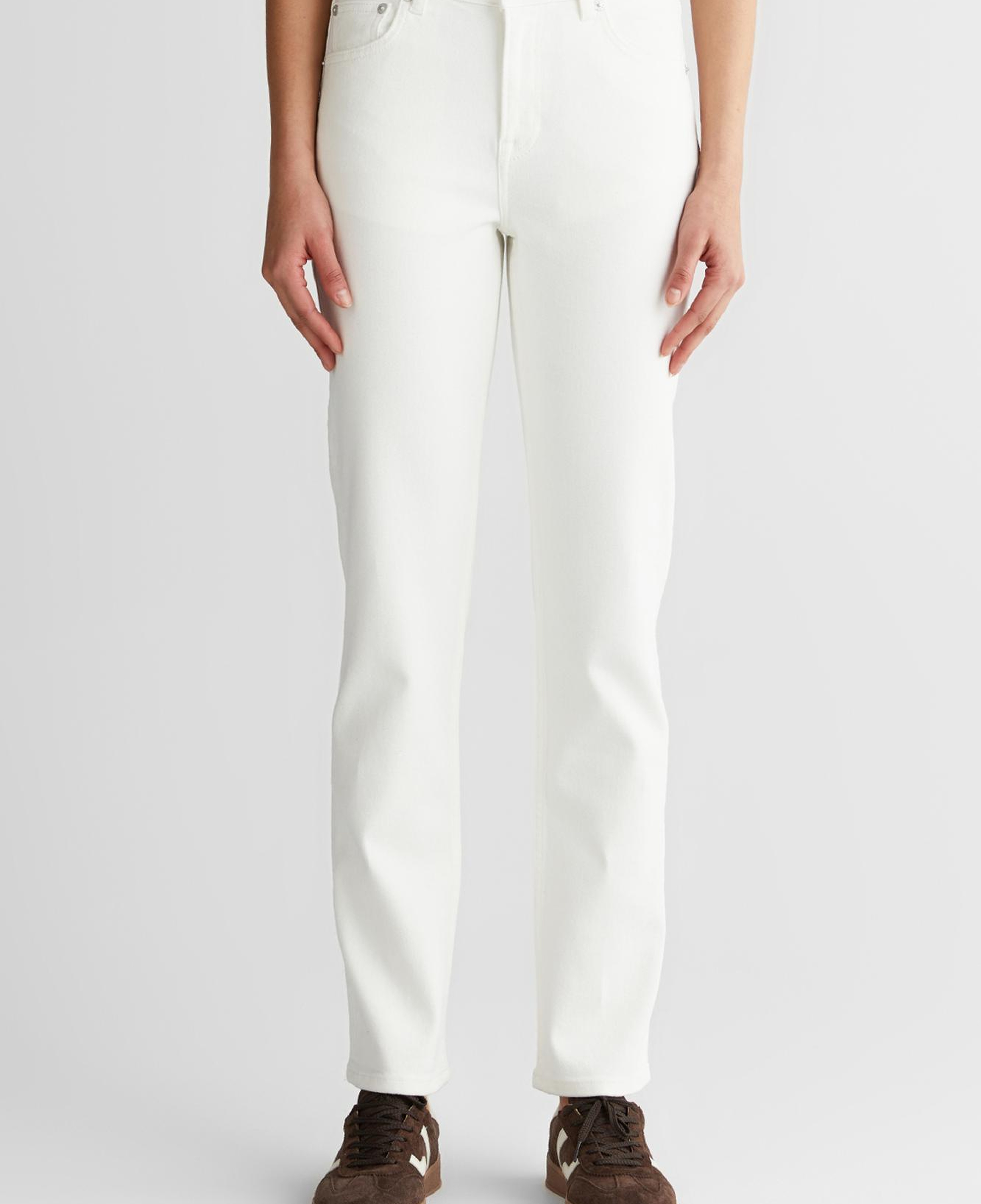 GANT Kadın Beyaz Regular Fit Jean