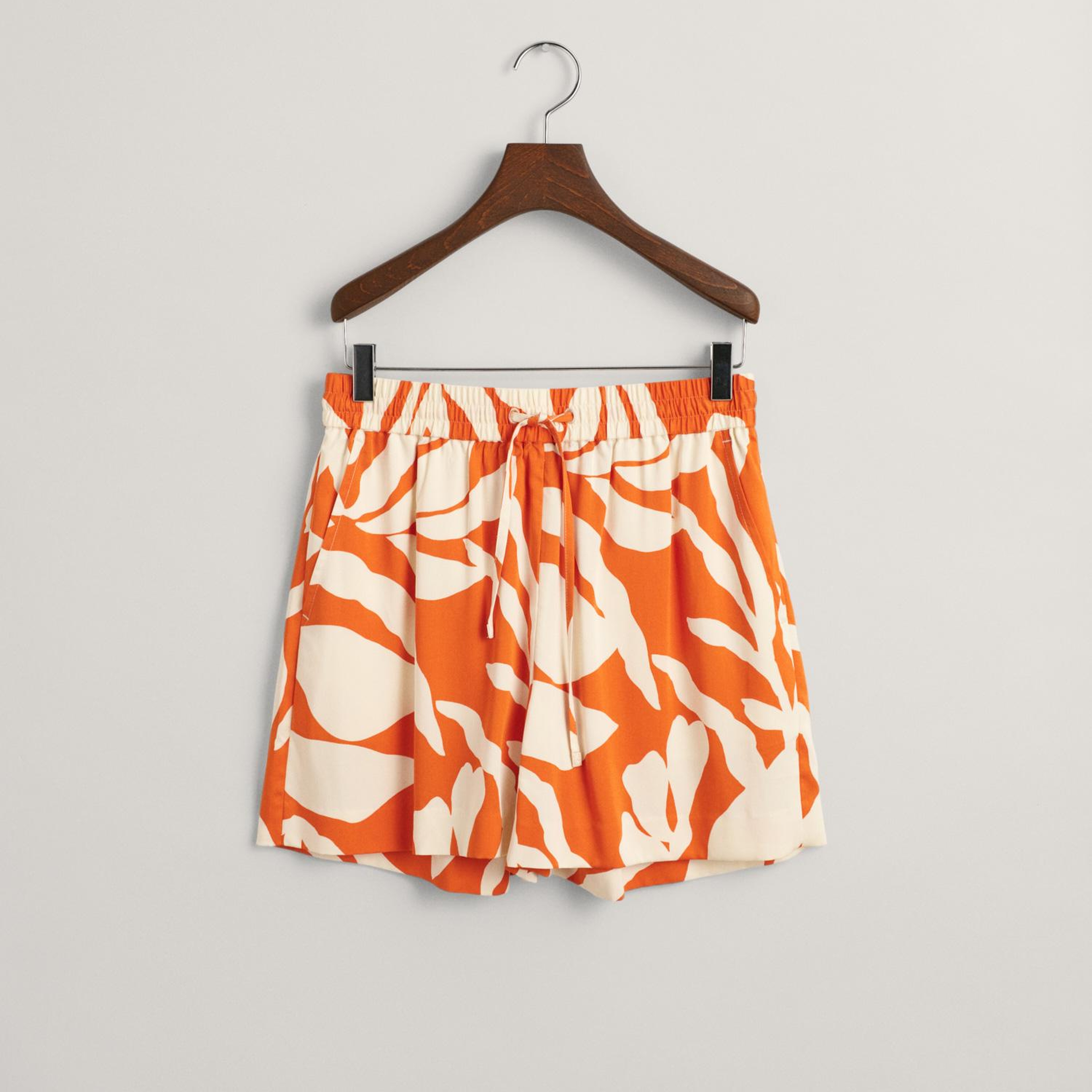 GANT Kadın Turuncu Desenli Şort