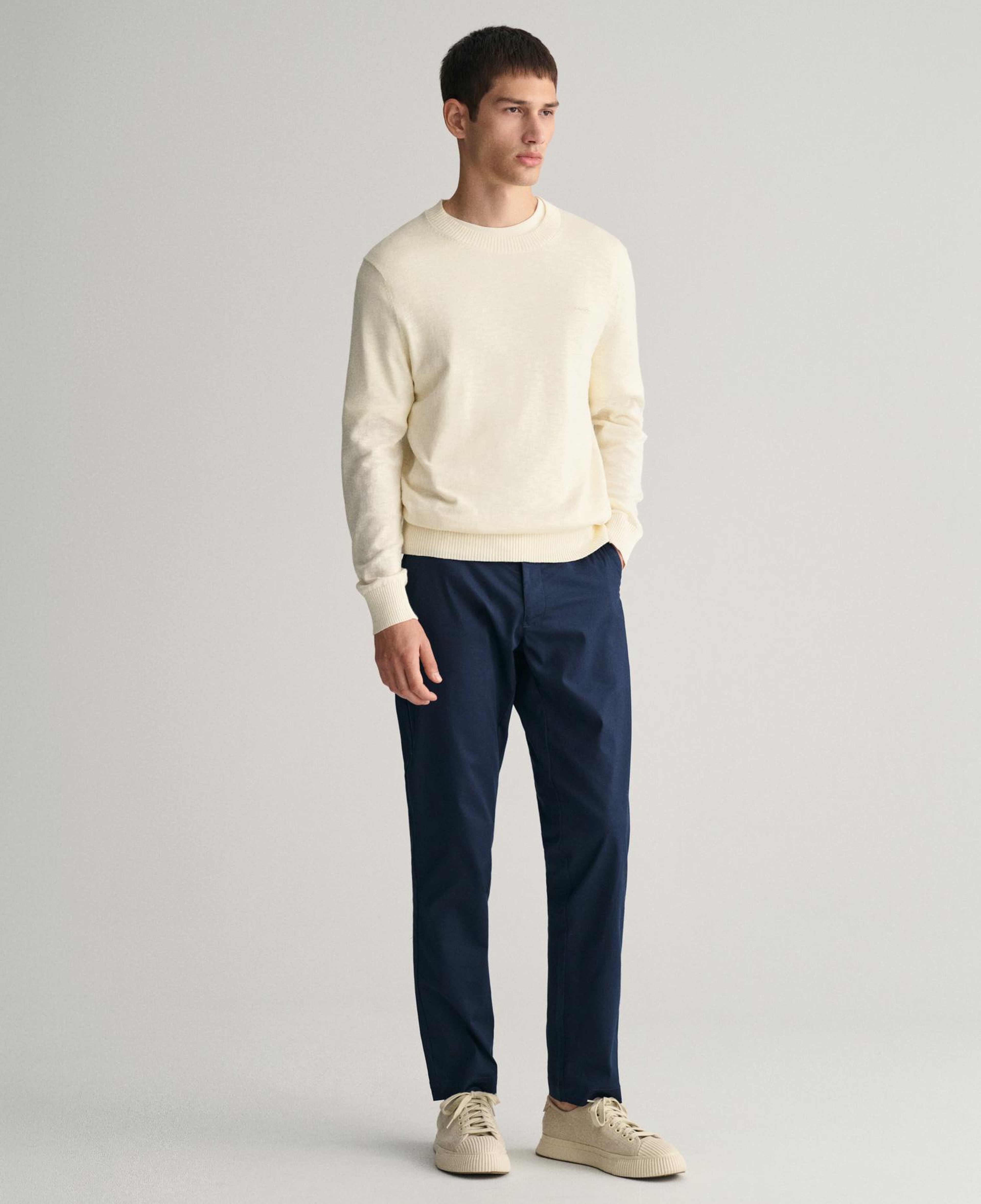GANT Erkek Lacivert Slim Fit Pantolon