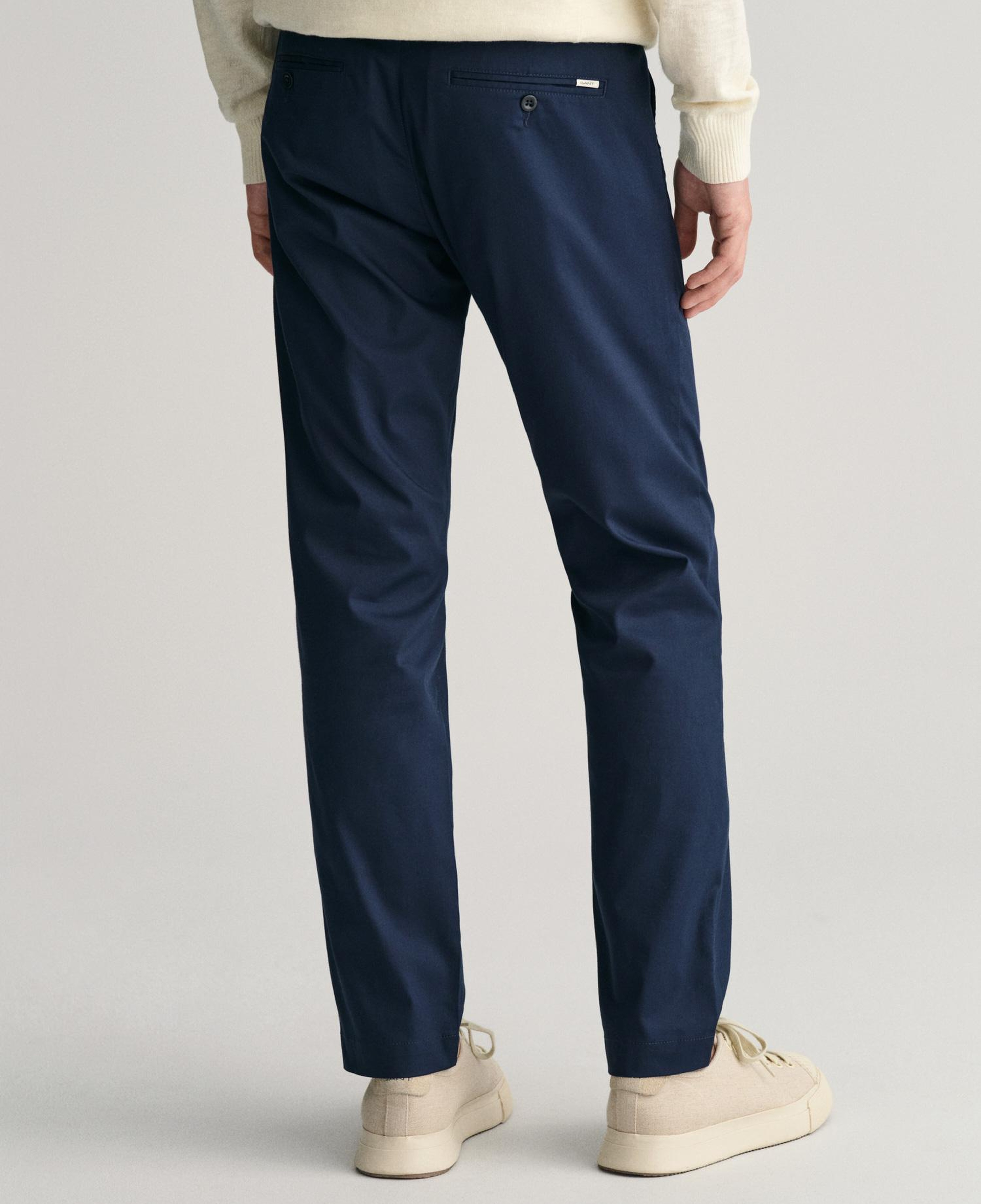 GANT Erkek Lacivert Slim Fit Pantolon