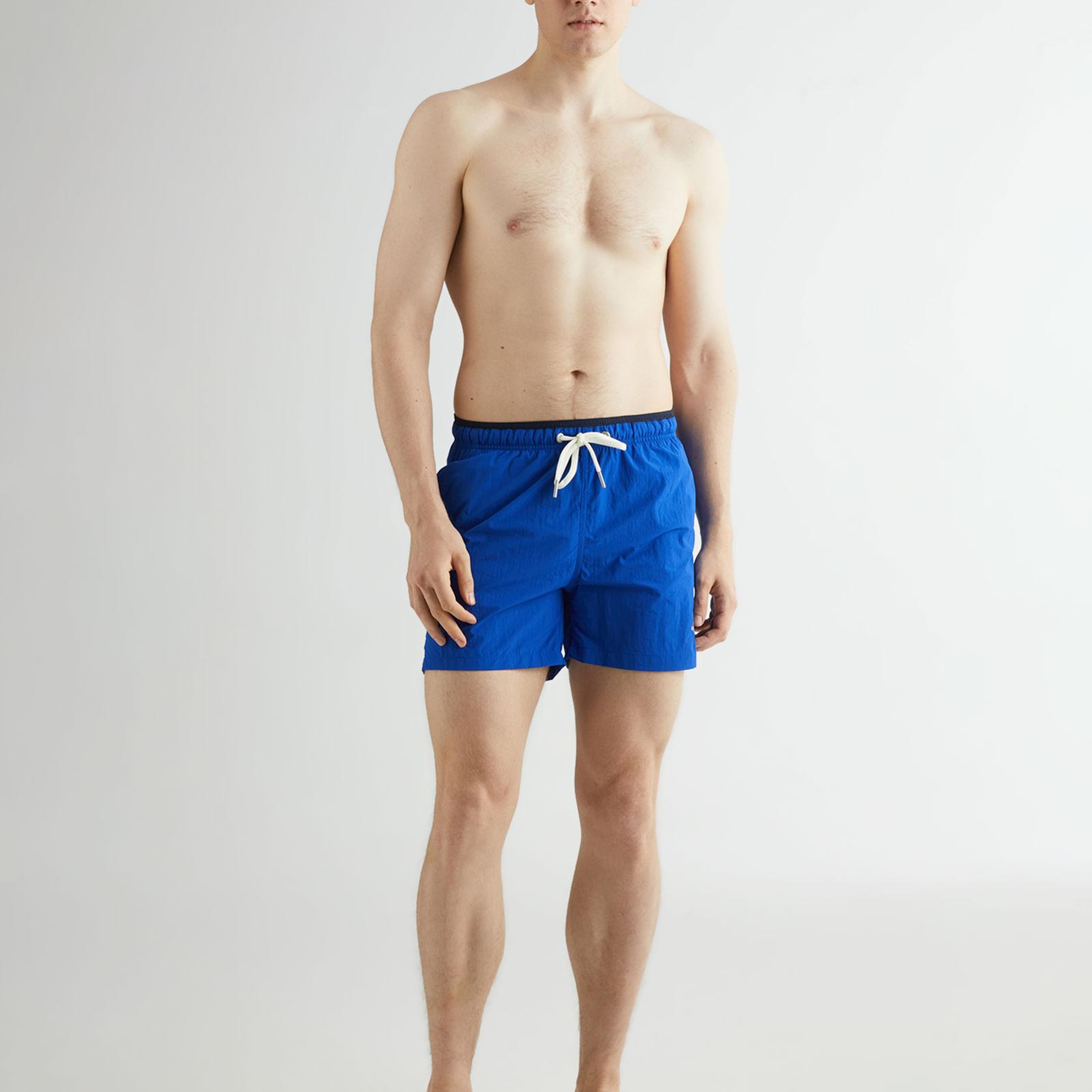 GANT Erkek Mavi Regular Fit Mayo Şort