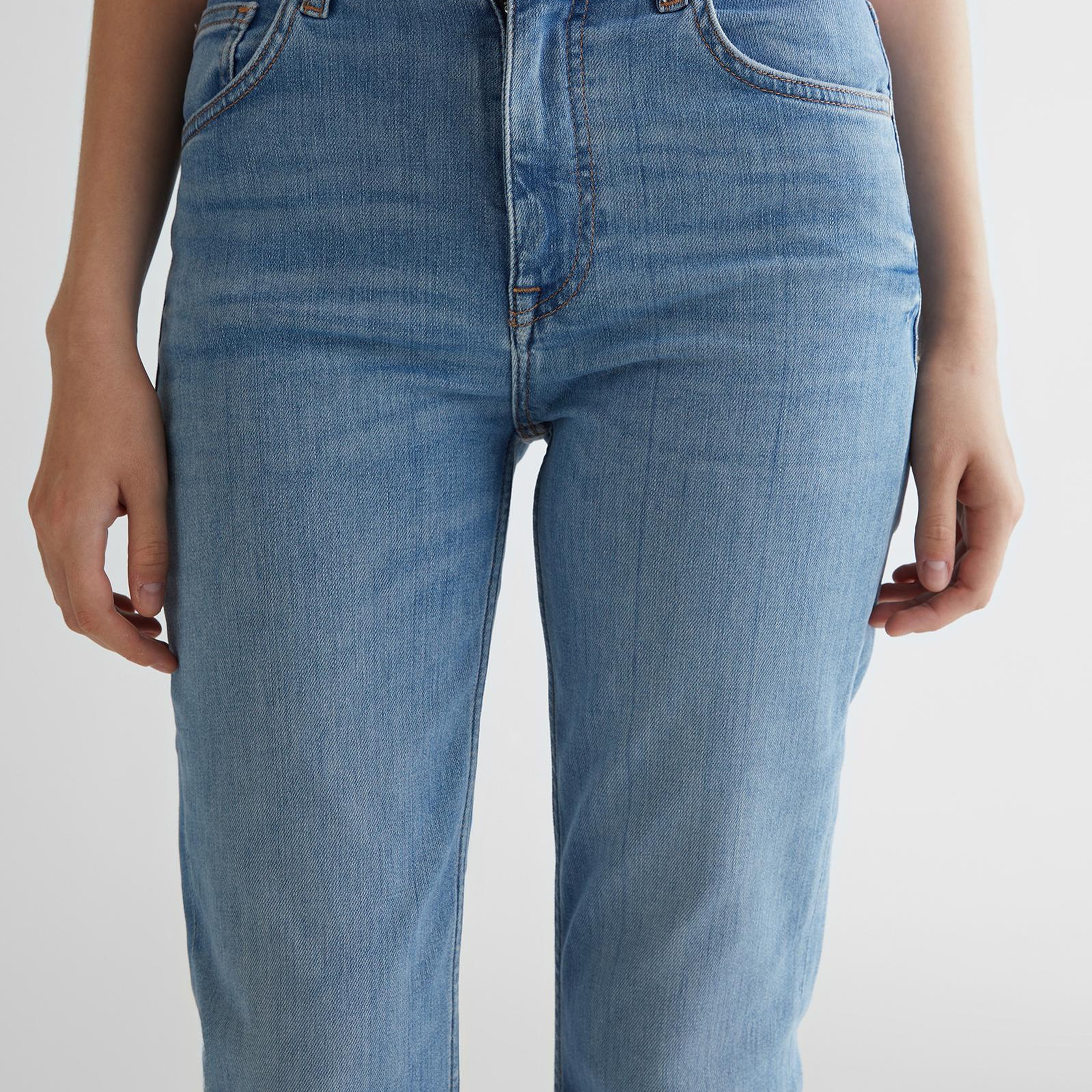 GANT Kadın Mavi Slim Fit Jean Pantolon