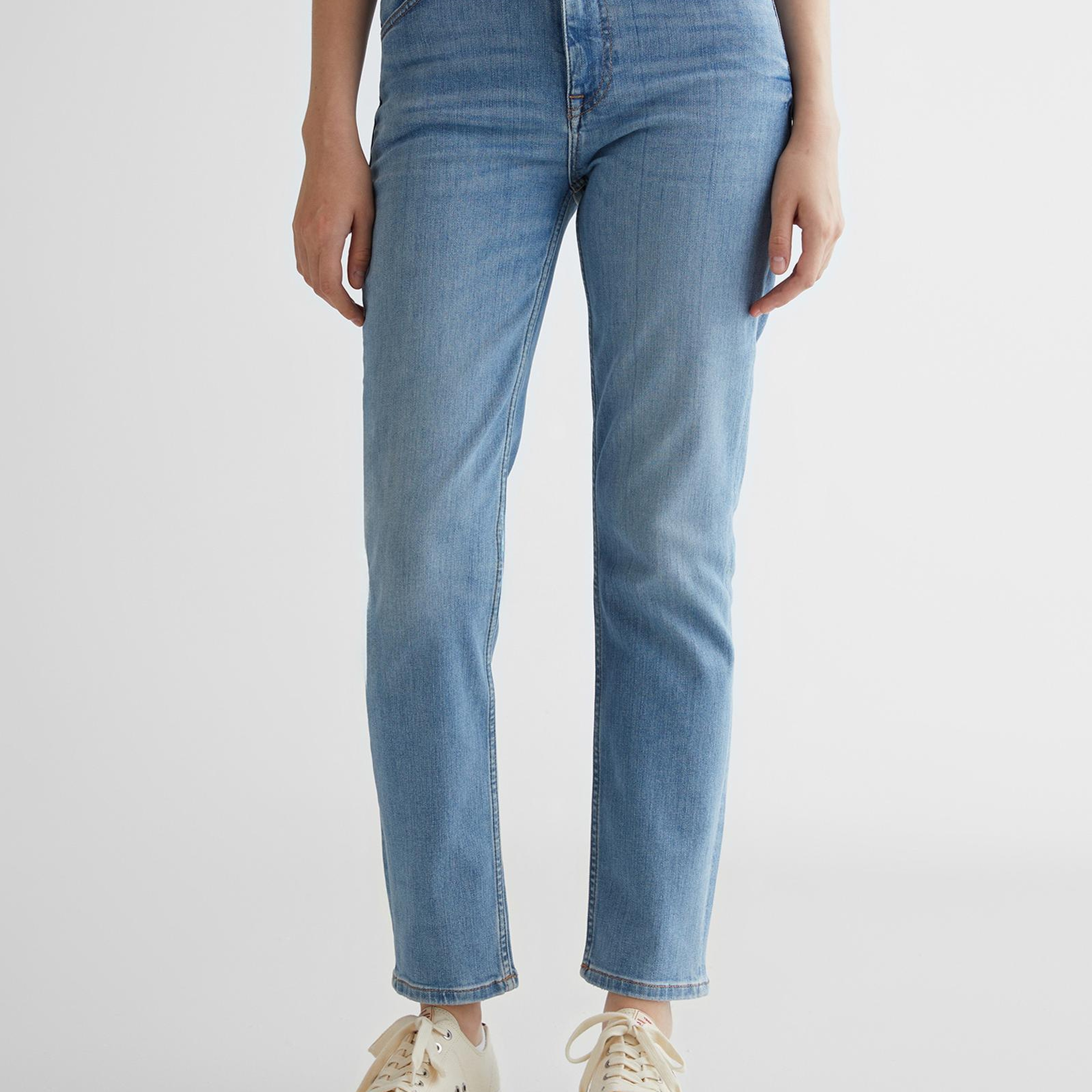 GANT Kadın Mavi Slim Fit Jean Pantolon