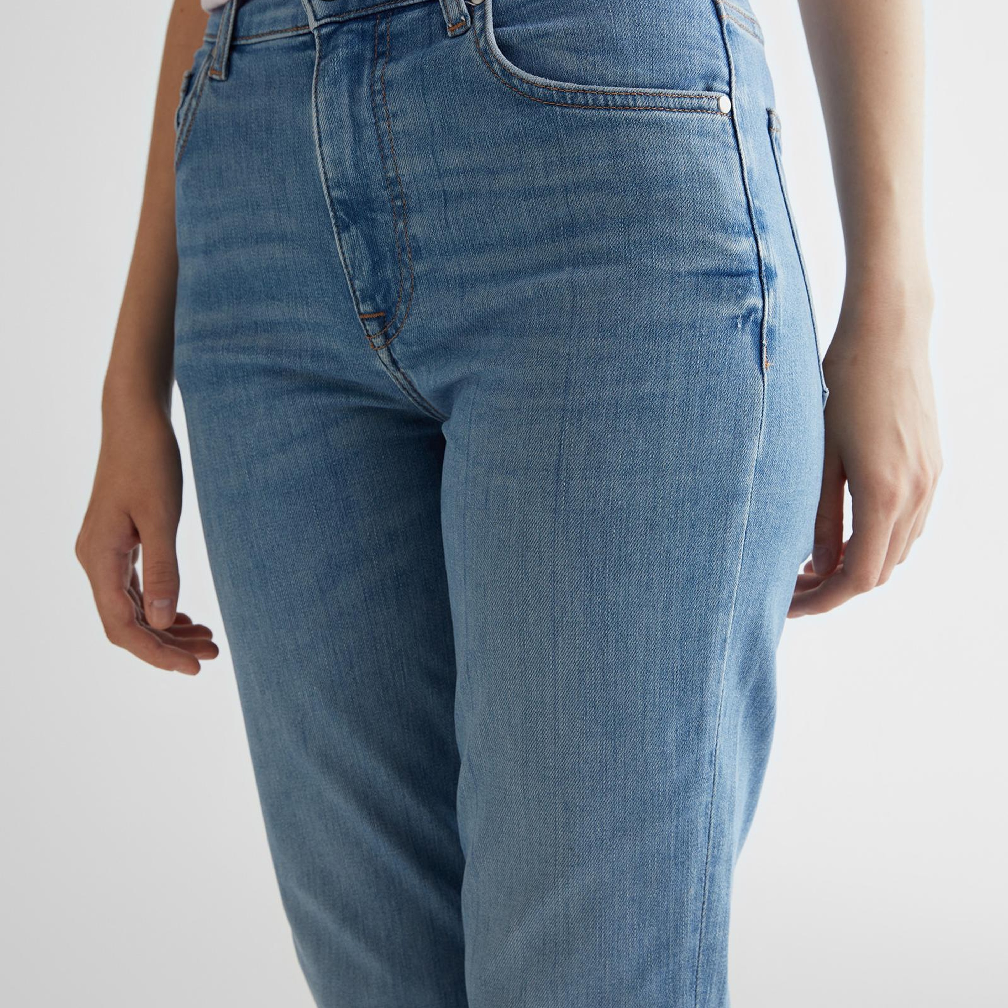 GANT Kadın Mavi Slim Fit Jean Pantolon