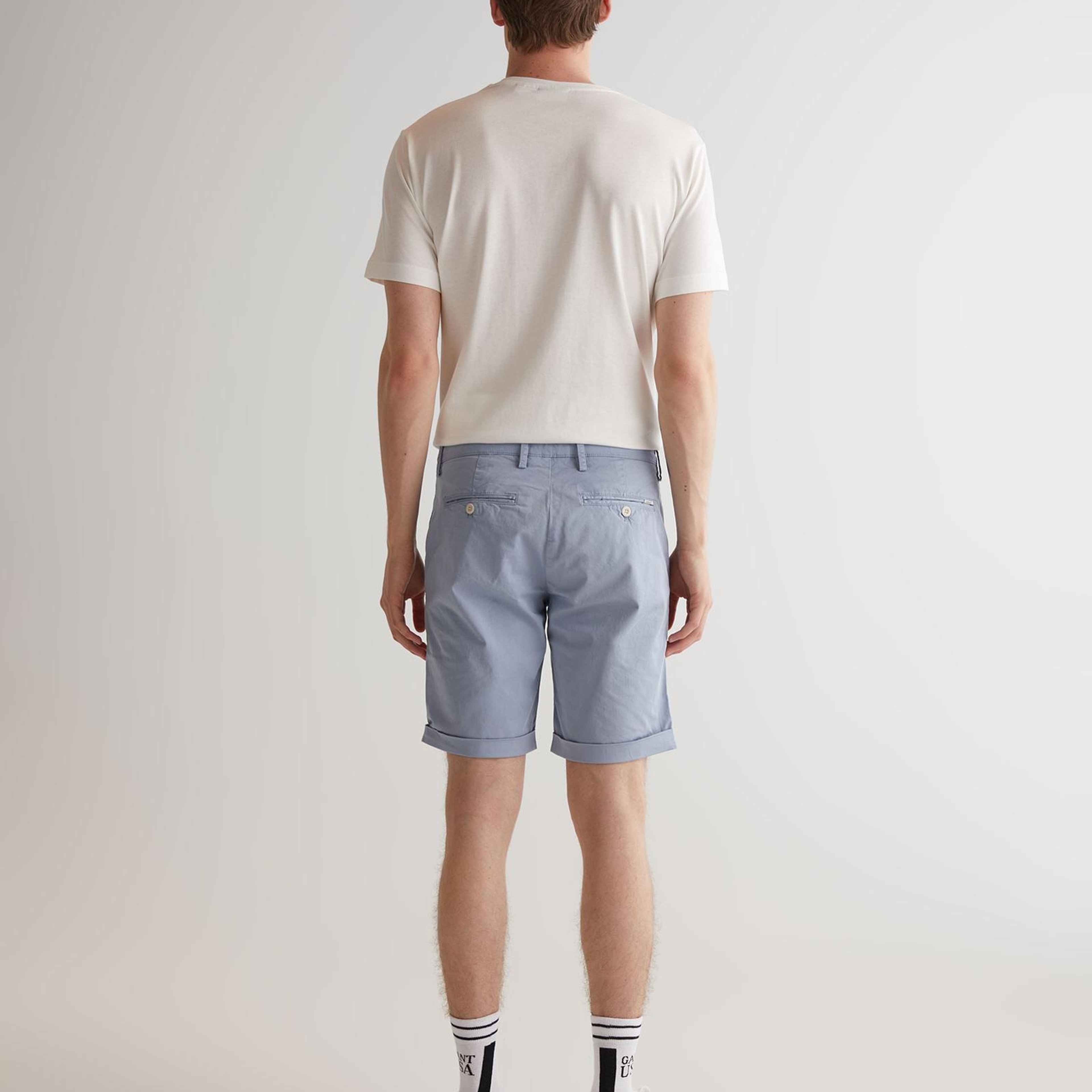 GANT Erkek Mavi Regular Fit Şort