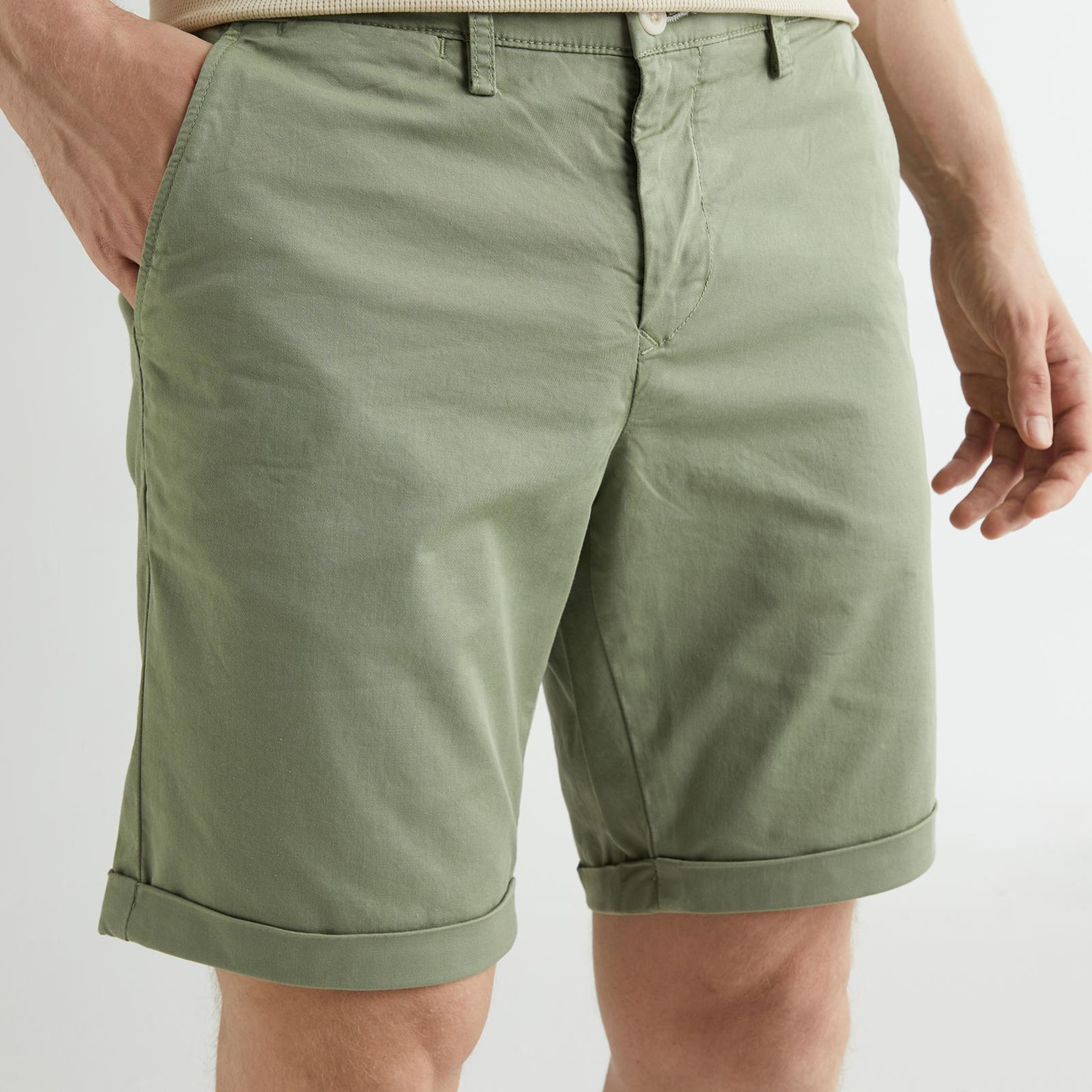 GANT Erkek Yeşil Regular Fit Şort