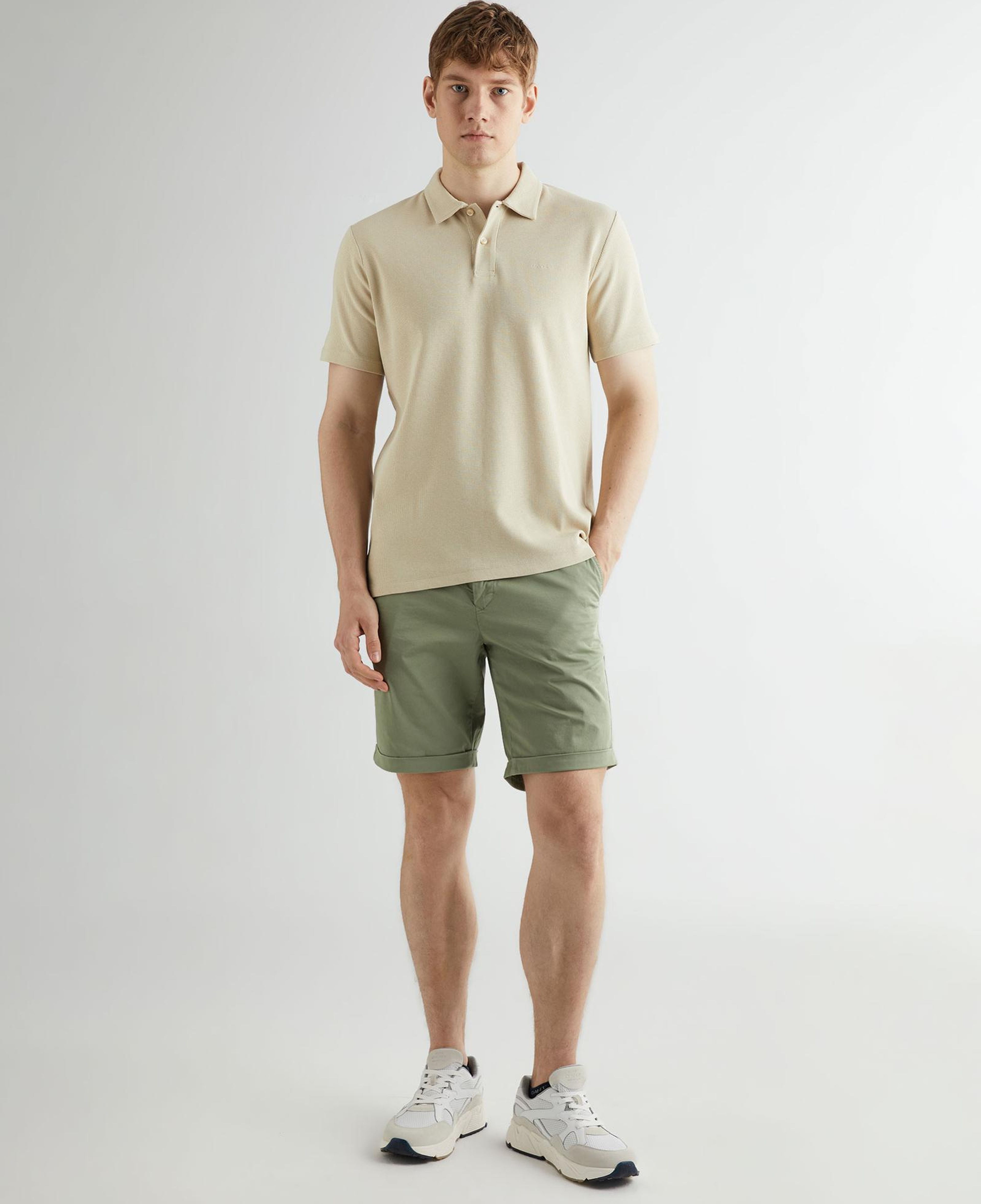 GANT Erkek Yeşil Regular Fit Şort