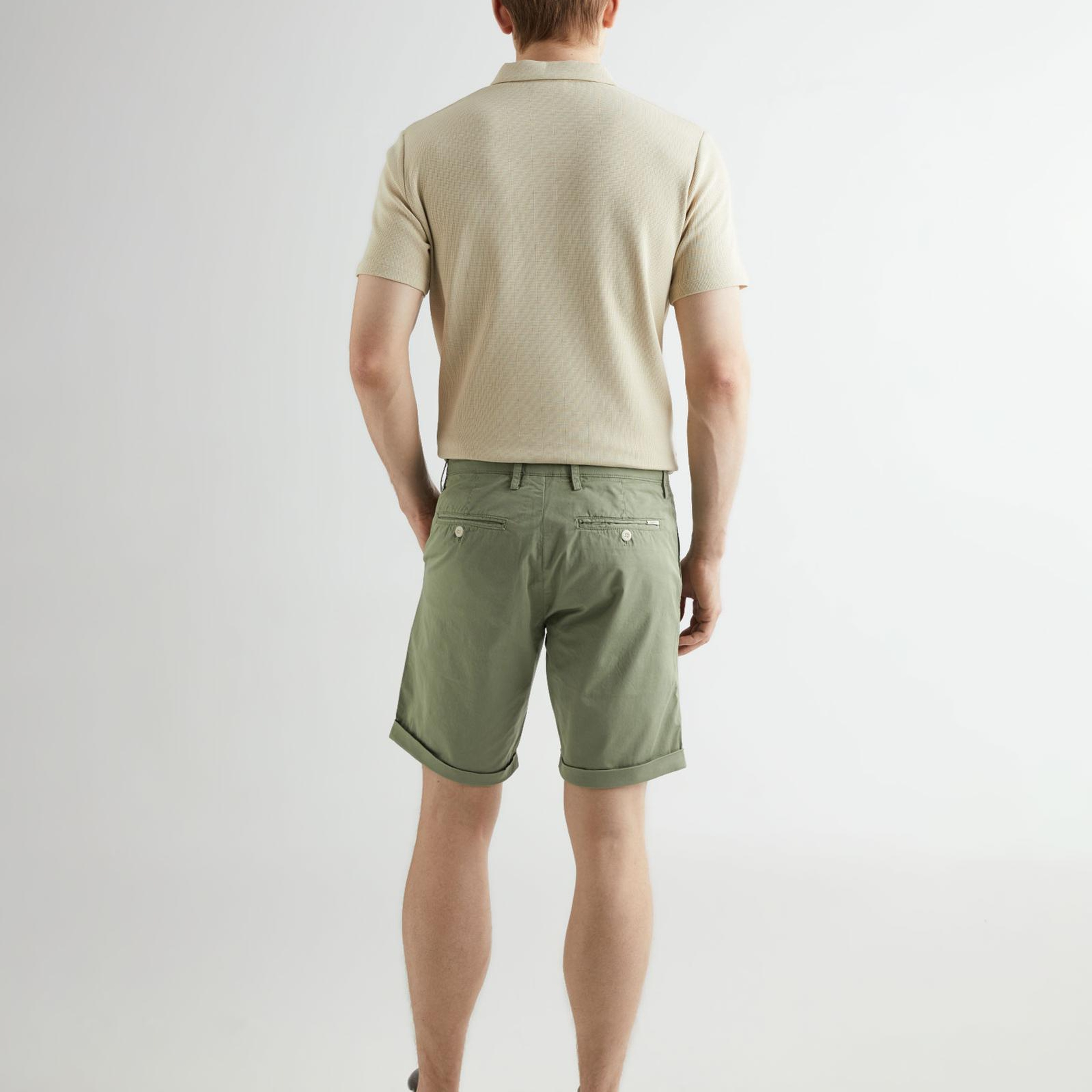 GANT Erkek Yeşil Regular Fit Şort