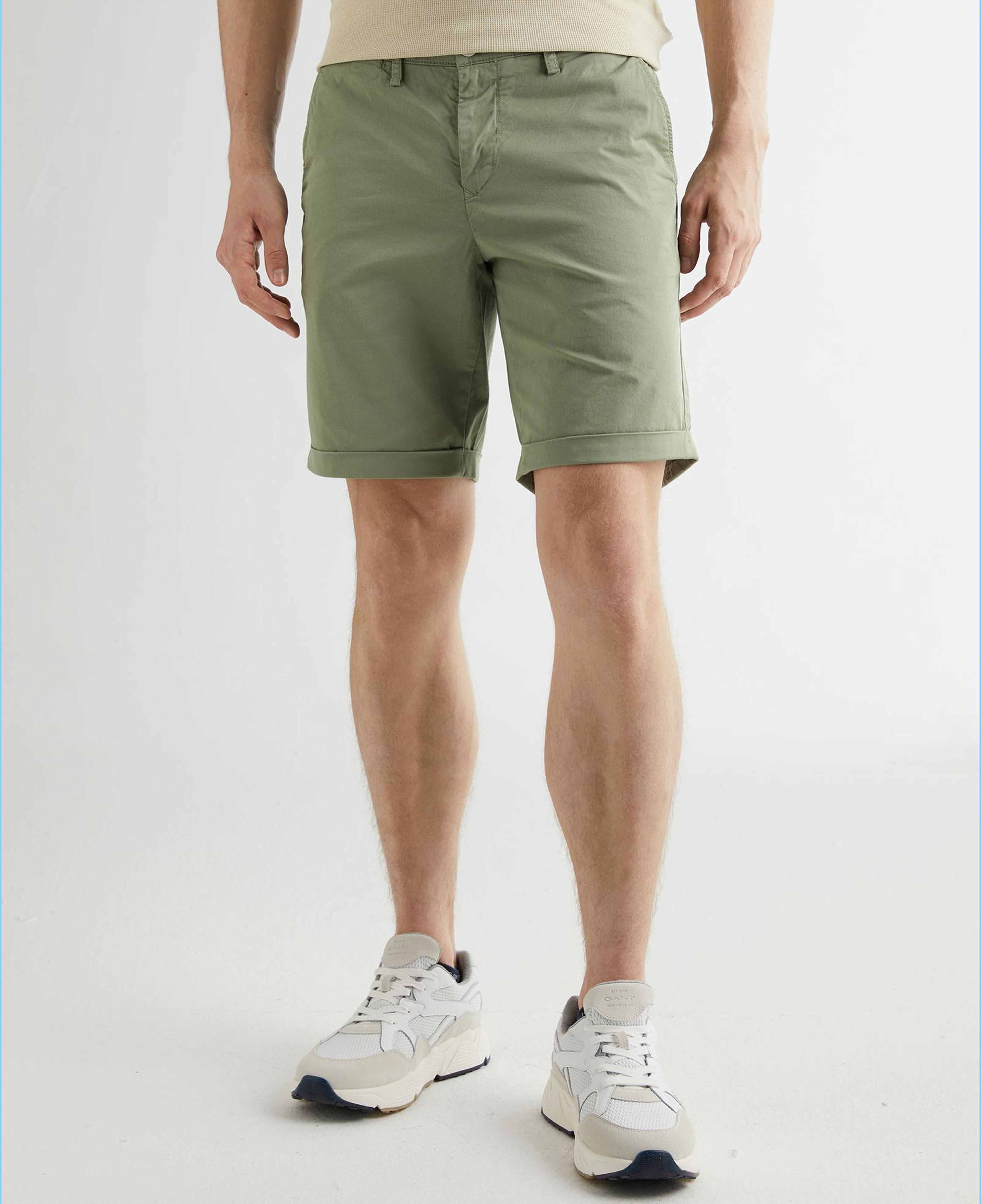 GANT Erkek Yeşil Regular Fit Şort