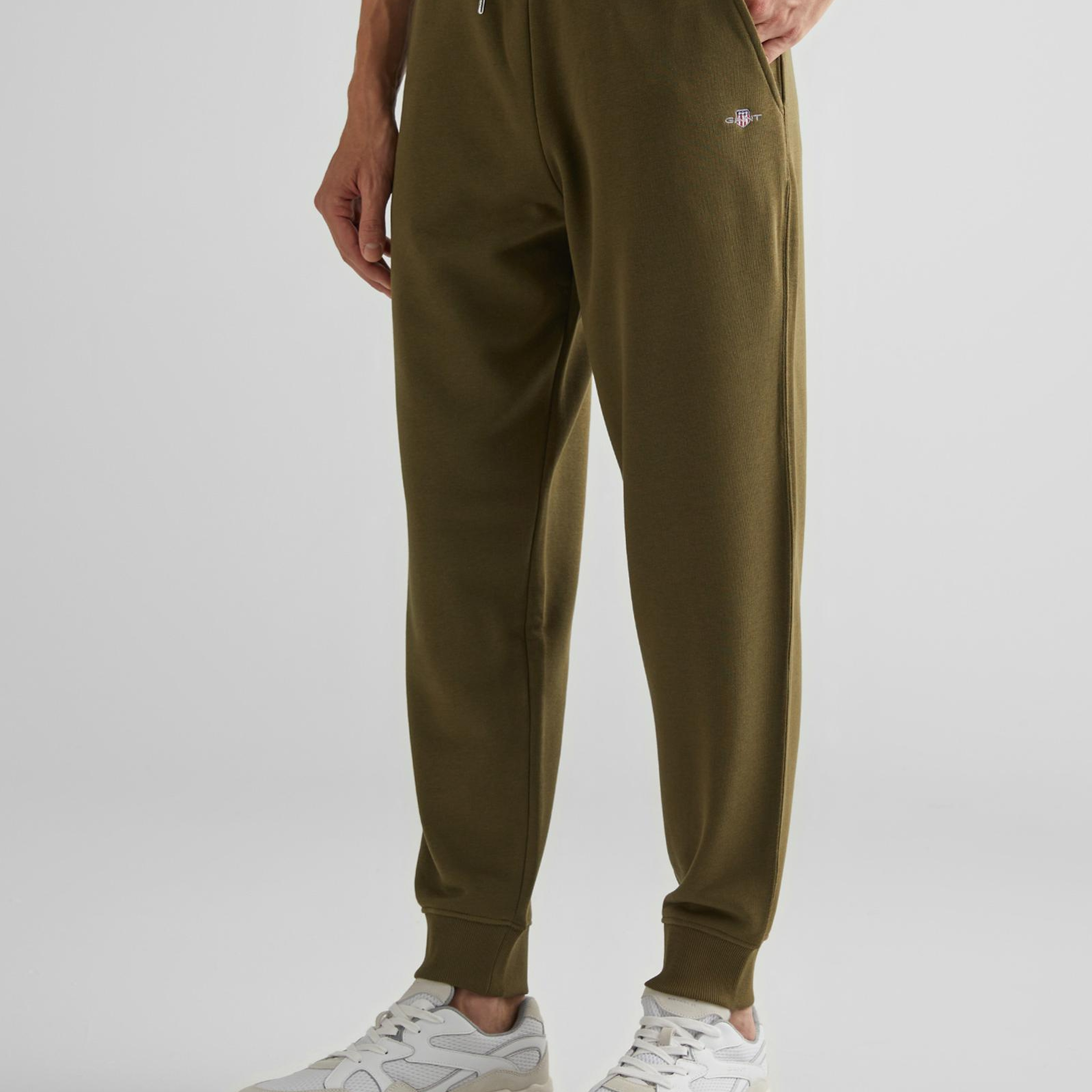 GANT Erkek Yeşil Regular Fit Eşofman Altı