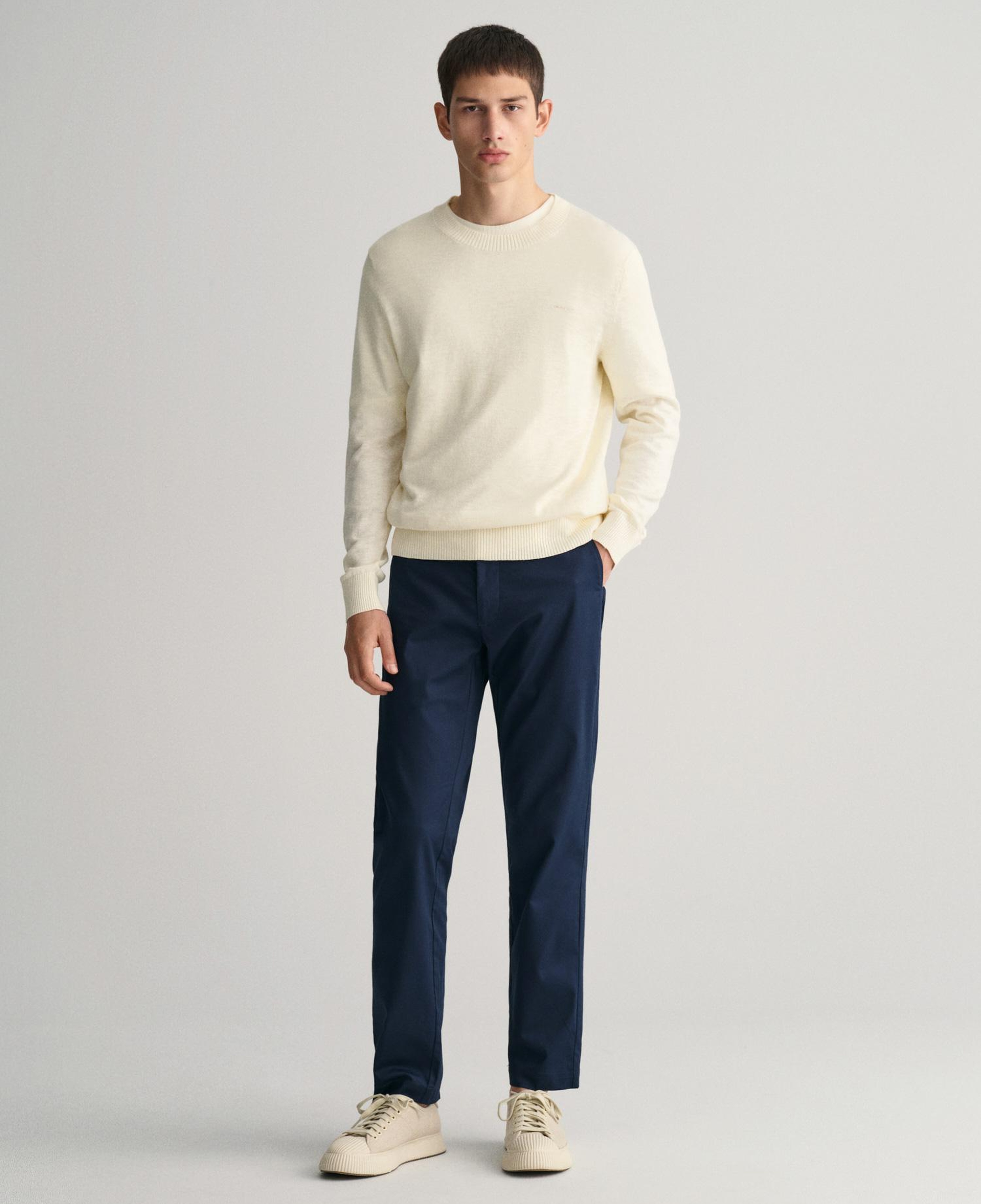GANT Erkek Lacivert Slim Fit Pantolon