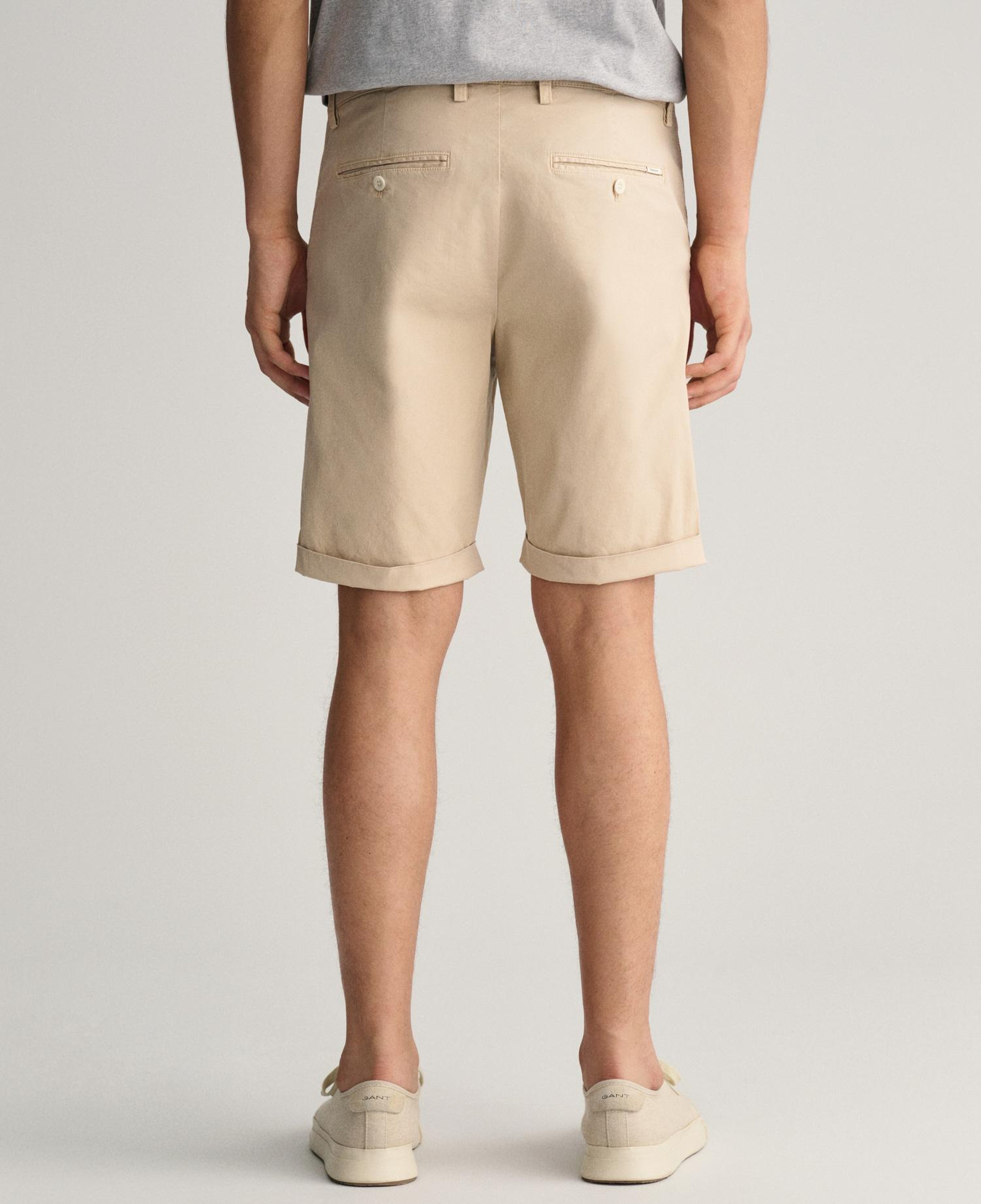 GANT Erkek Krem Regular Fit Şort